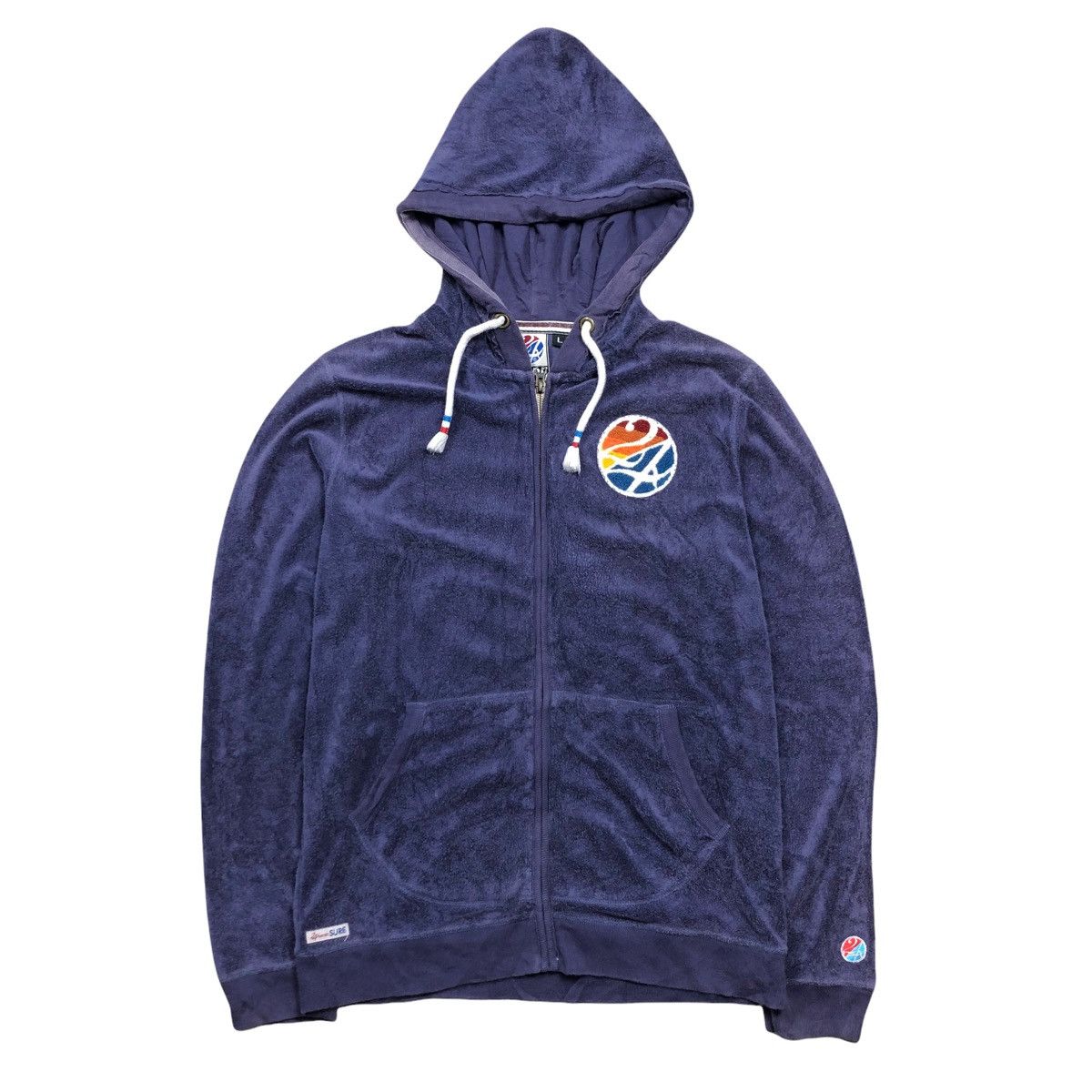 Vintage 24 Karats Surf Fleece Hoodie Sweater With Short Pants Size US M / EU 48-50 / 2 - 4 Thumbnail