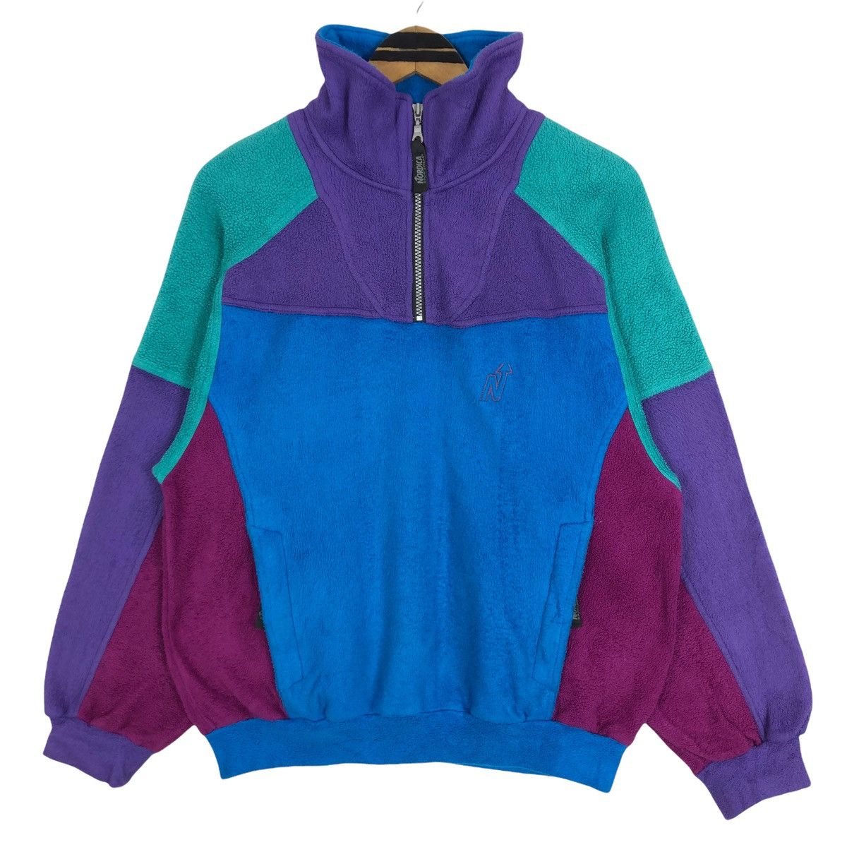 Polartec Vintage 90s Nordica Sportswear Polartec Fleece Sweater Size US L / EU 52-54 / 3 - 1 Thumbnail