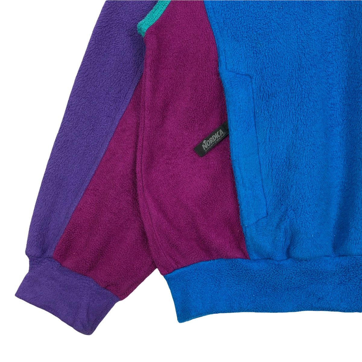 Polartec Vintage 90s Nordica Sportswear Polartec Fleece Sweater Size US L / EU 52-54 / 3 - 4 Thumbnail