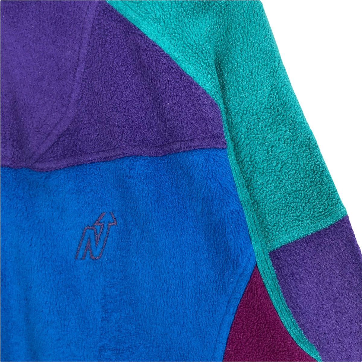 Polartec Vintage 90s Nordica Sportswear Polartec Fleece Sweater Size US L / EU 52-54 / 3 - 7 Thumbnail