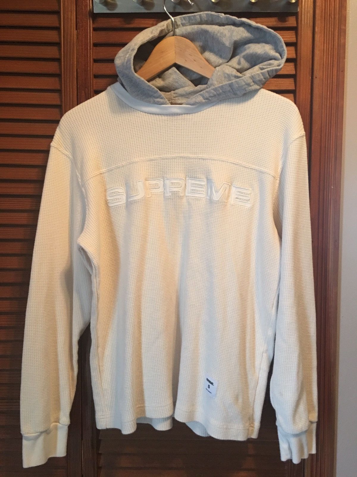 Supreme hooded waffle ringer online