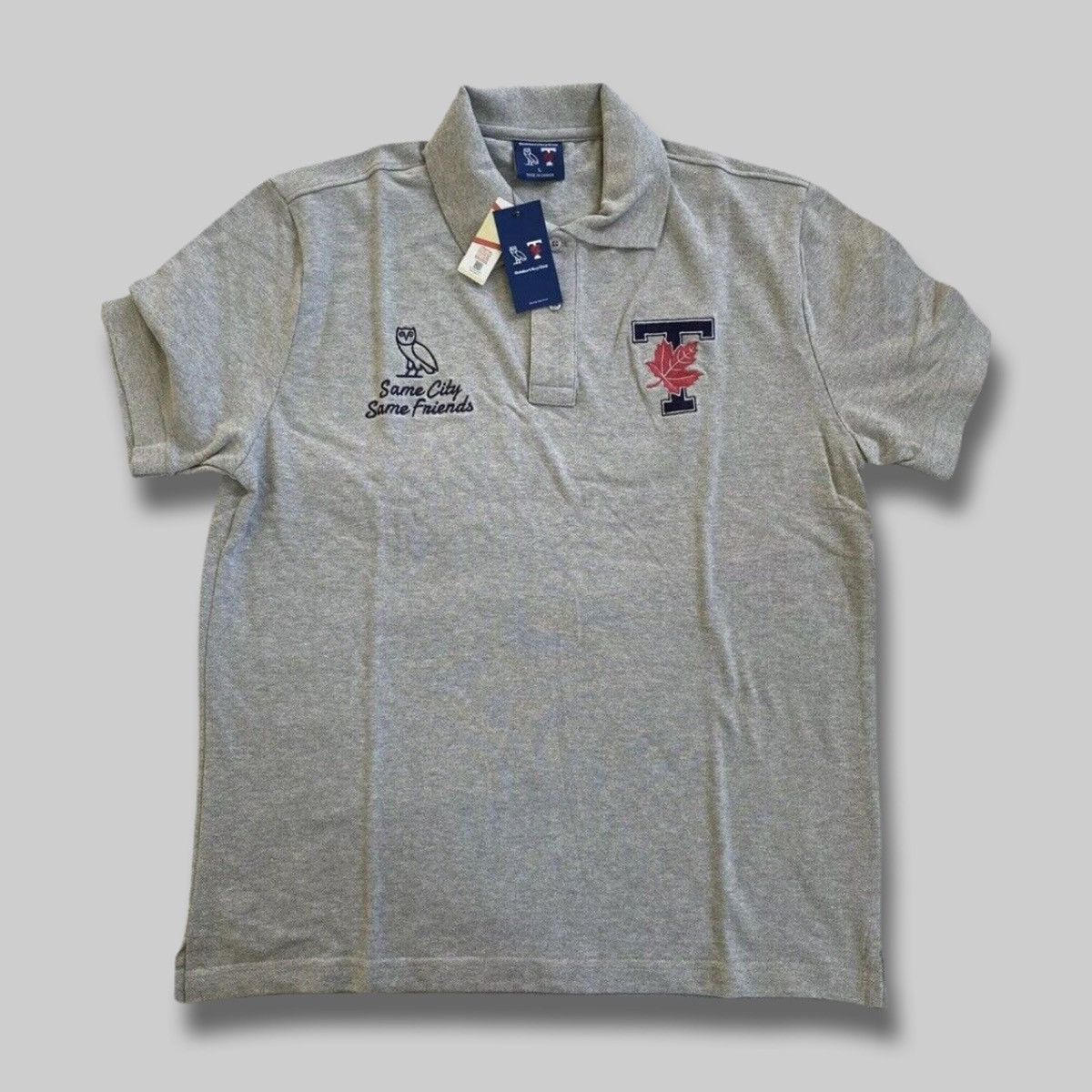 Drake OVO X UofT POLO - Grey Size US XXL / EU 58 / 5 - 1 Thumbnail