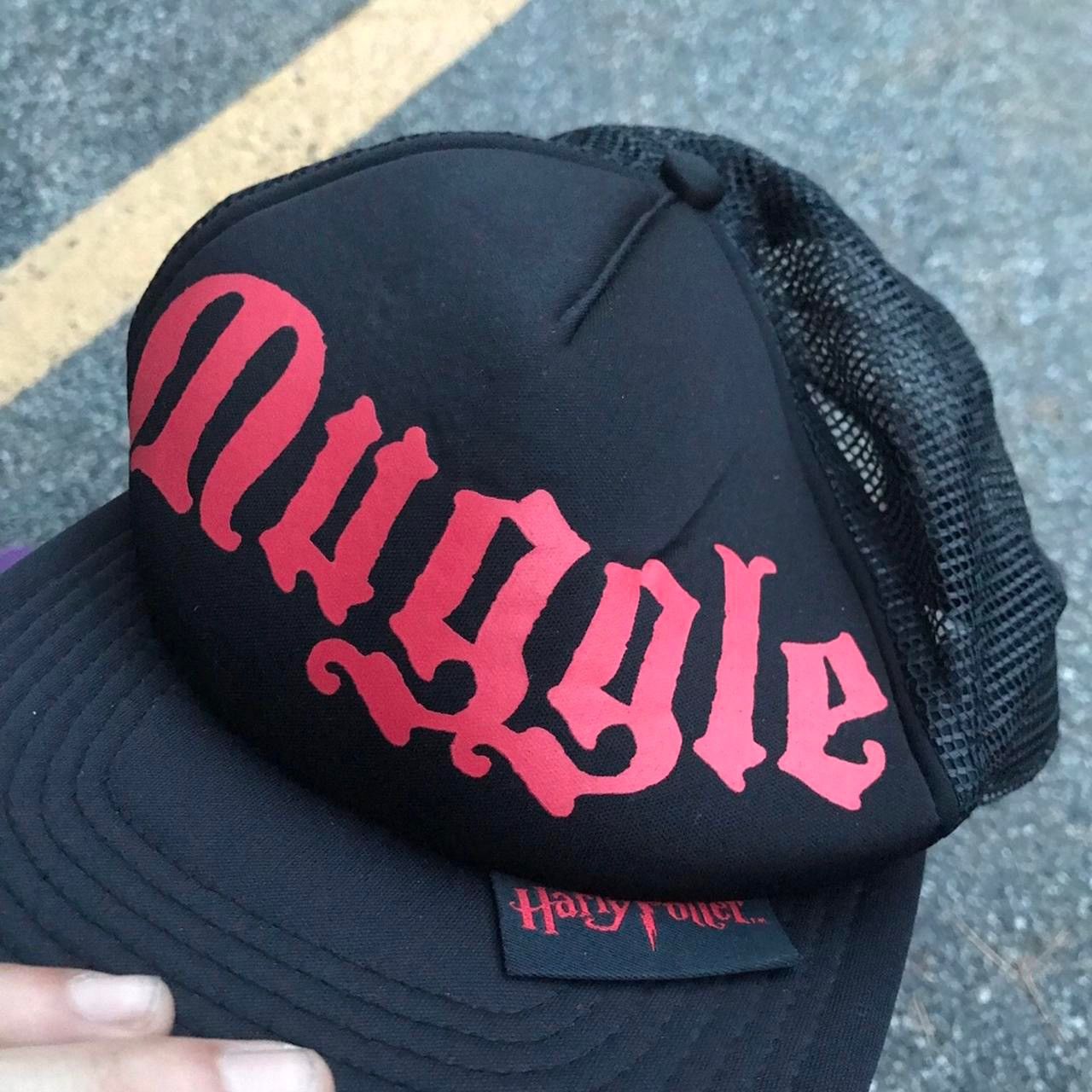 Vintage Y2K Harry Potter Muggle Trucker Hat Kidcore Mesh Snapback Size ONE SIZE - 1 Thumbnail