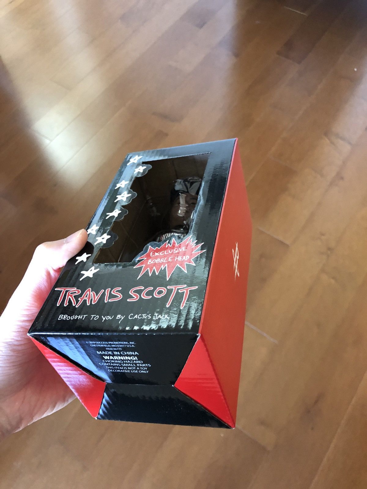 Travis Scott Travis Scott Bobblehead Exclusive Astroworld Action Figure Size ONE SIZE - 5 Thumbnail