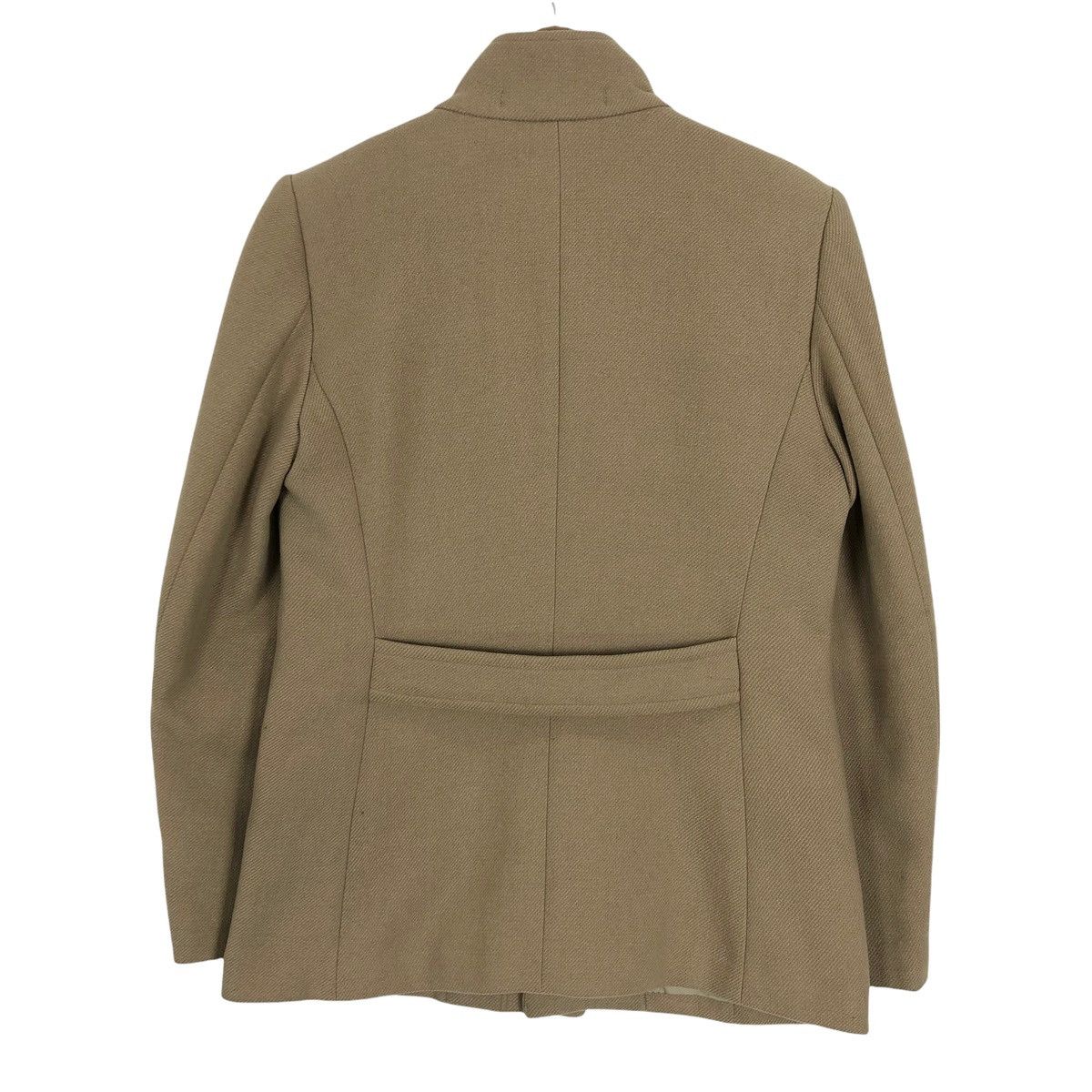 Issey Miyake Cabane De Zucca Issey Miyake Mock Neck Wool Short Coat Size US S / EU 44-46 / 1 - 12 Thumbnail