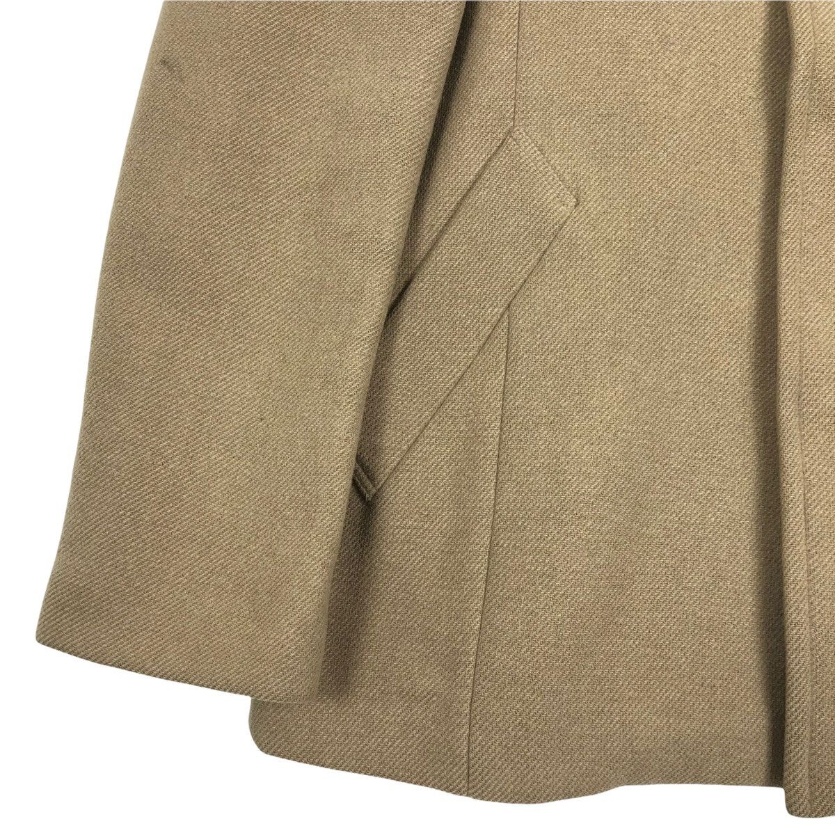 Issey Miyake Cabane De Zucca Issey Miyake Mock Neck Wool Short Coat Size US S / EU 44-46 / 1 - 3 Thumbnail