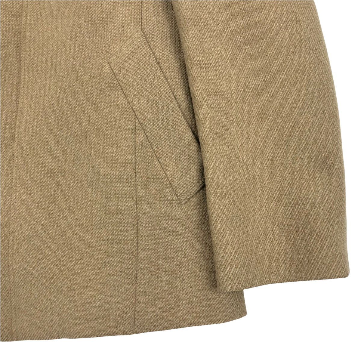Issey Miyake Cabane De Zucca Issey Miyake Mock Neck Wool Short Coat Size US S / EU 44-46 / 1 - 4 Thumbnail