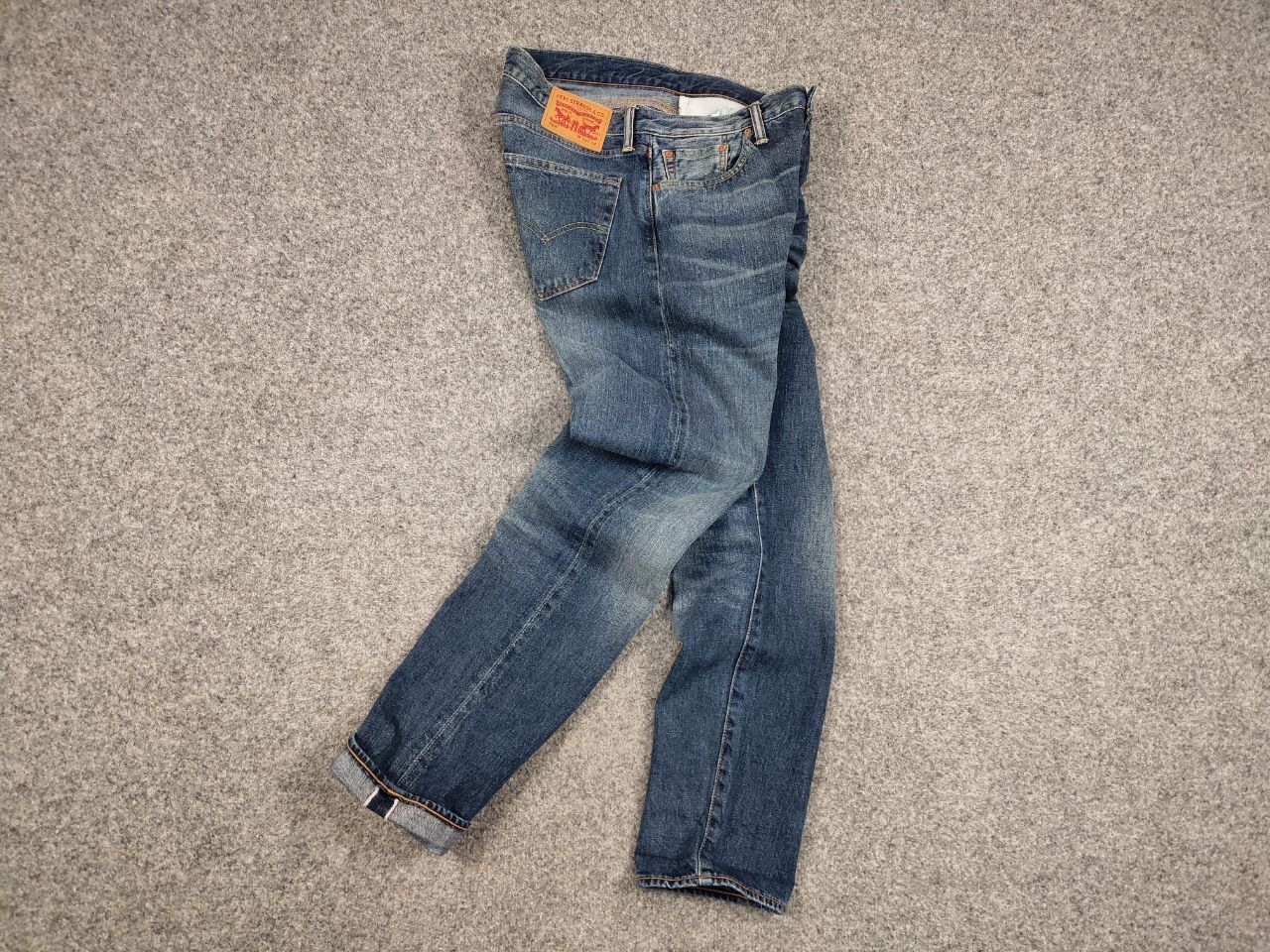 Levi's Vintage levis USA 508 Selvedge Faded Blue Denim Jeans Size US 33 - 16 Thumbnail