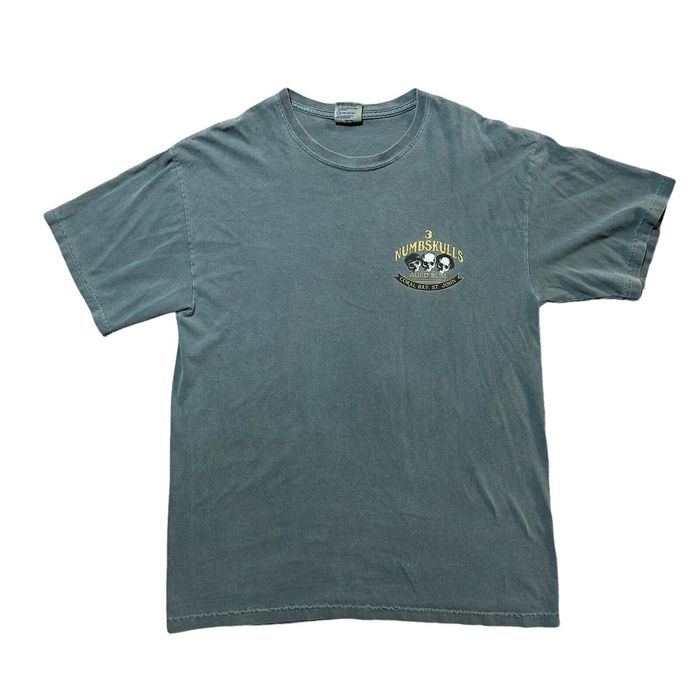Comfort Colors 3 Numbskulls Aged Rum Bethany Green T-Shirt Large | Grailed