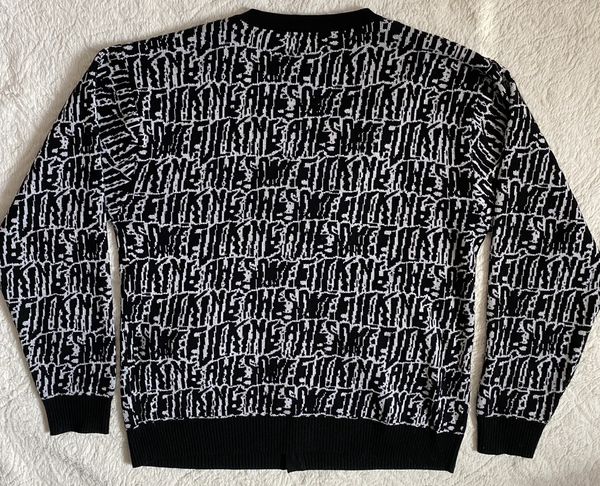 Fucking Awesome Fucking Awesome Stretched Stamp Logo Cardigan