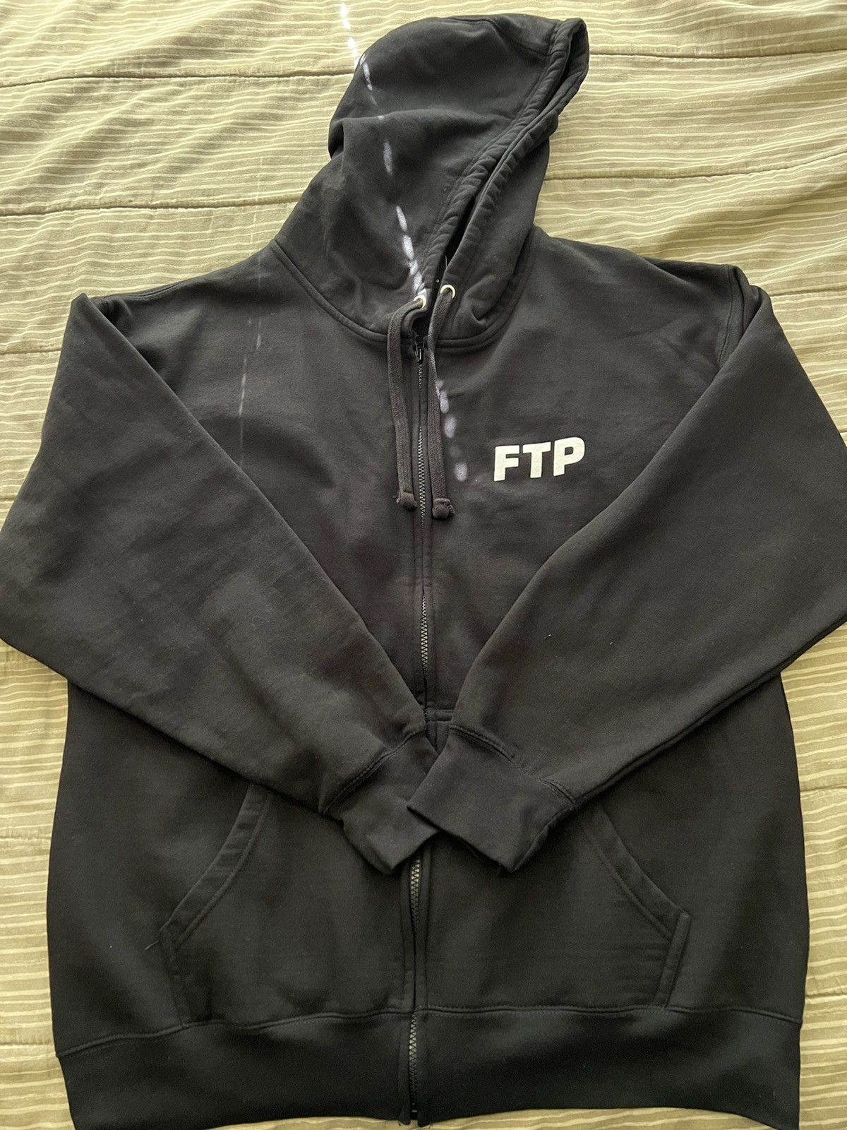 Gants De Frappe FTP FuckThePopulation Pour Homme, Taille XL, Noirs, Avec Logo, Neufs En Boîte
