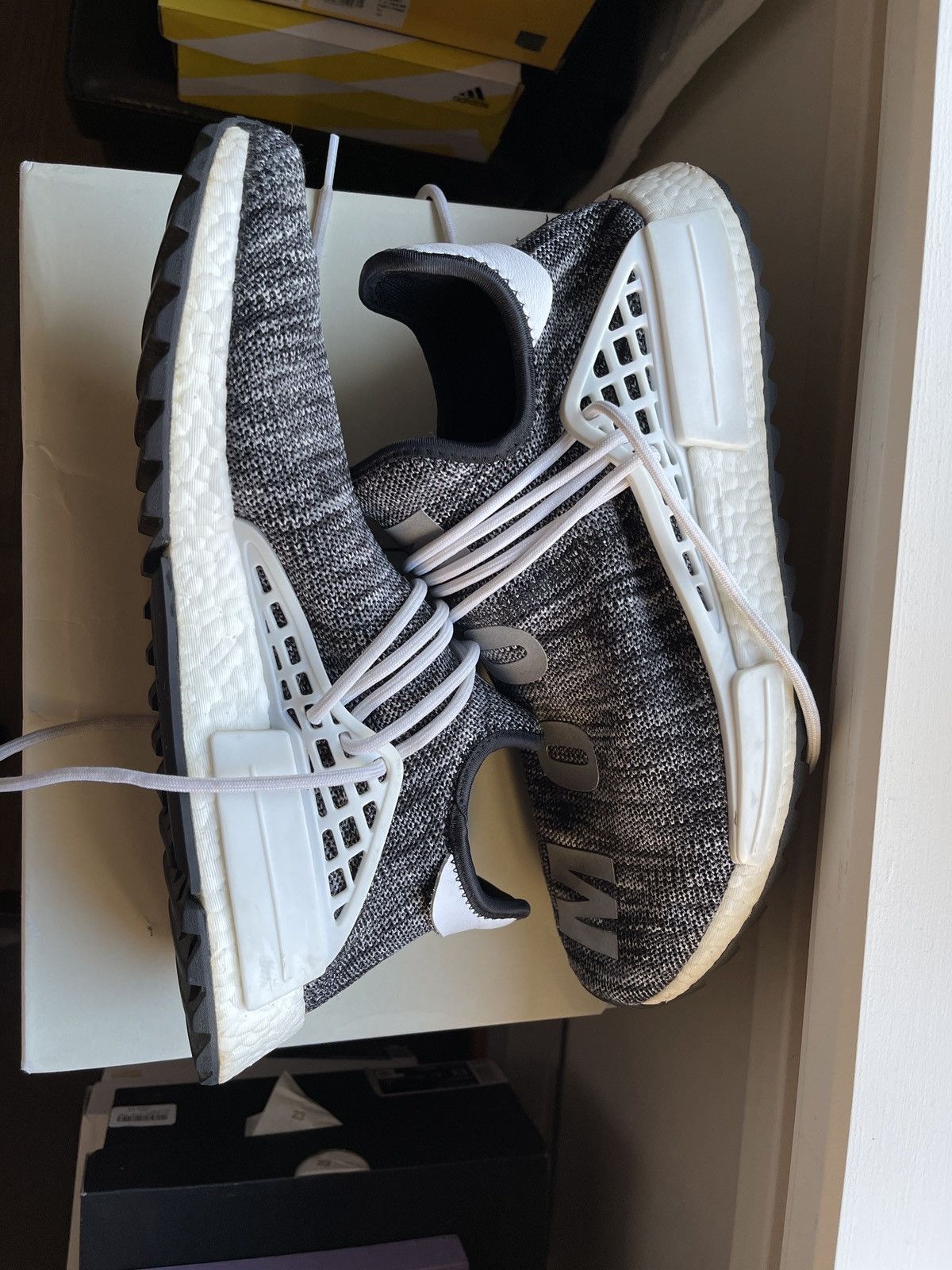 Adidas × Pharrell Pharrell x Adidas Human Race Oreo NMD Size US 13 / EU 46 - 3 Thumbnail