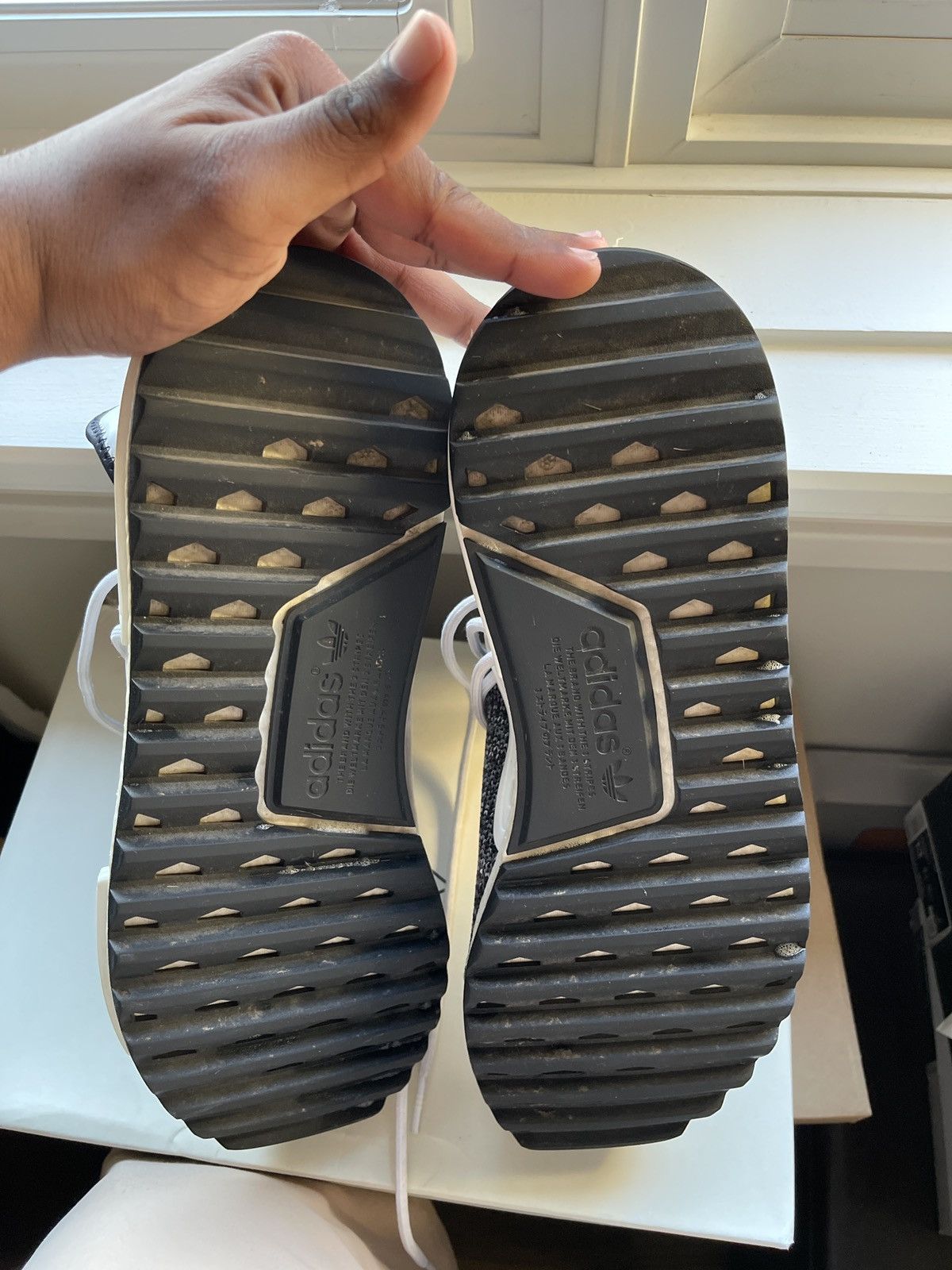 Adidas × Pharrell Pharrell x Adidas Human Race Oreo NMD Size US 13 / EU 46 - 5 Thumbnail