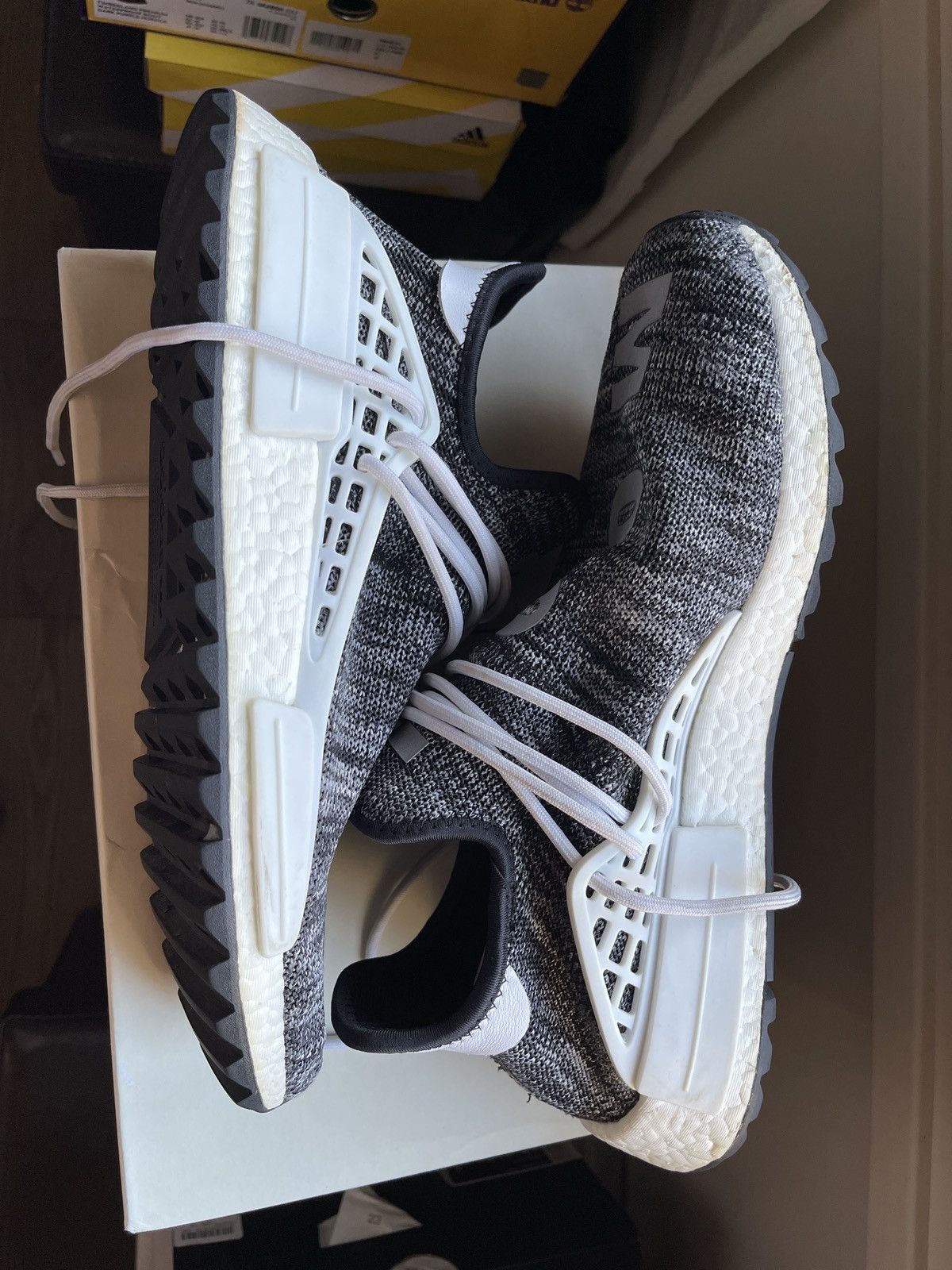 Adidas × Pharrell Pharrell x Adidas Human Race Oreo NMD Size US 13 / EU 46 - 2 Thumbnail