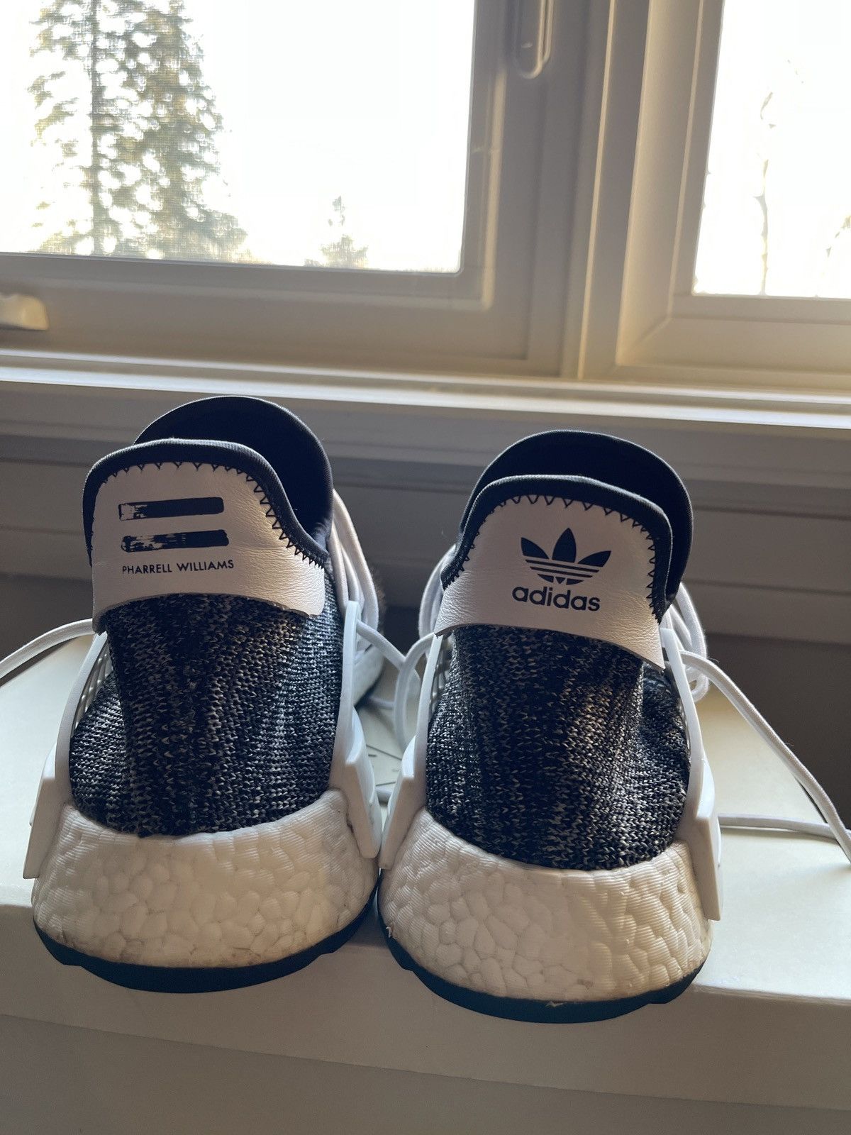 Adidas × Pharrell Pharrell x Adidas Human Race Oreo NMD Size US 13 / EU 46 - 4 Thumbnail