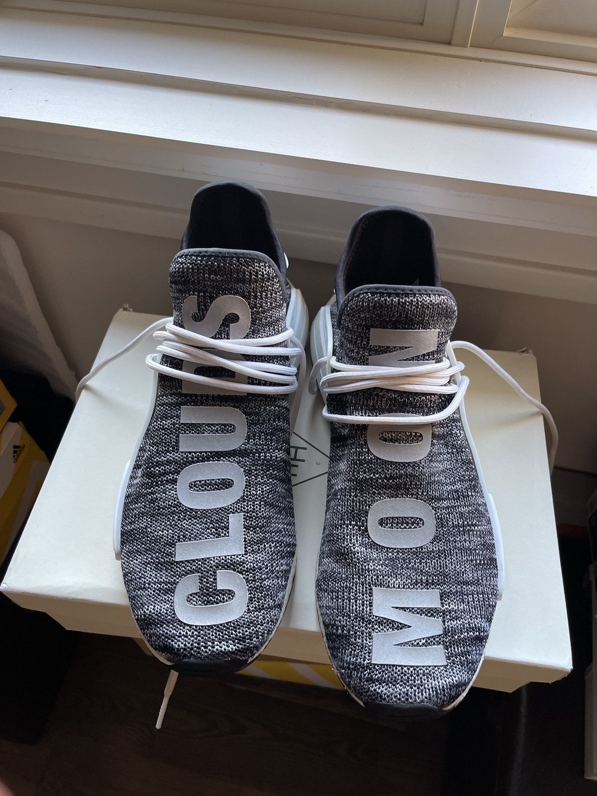 Adidas × Pharrell Pharrell x Adidas Human Race Oreo NMD Size US 13 / EU 46 - 1 Thumbnail