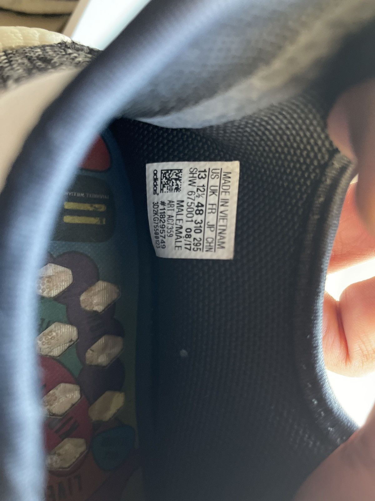Adidas × Pharrell Pharrell x Adidas Human Race Oreo NMD Size US 13 / EU 46 - 6 Thumbnail