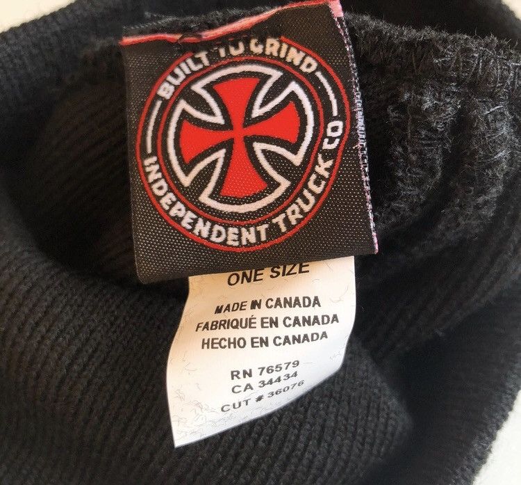 Independent Truck Co. Vintage Independent Beanie BLACK Size ONE SIZE - 3 Thumbnail