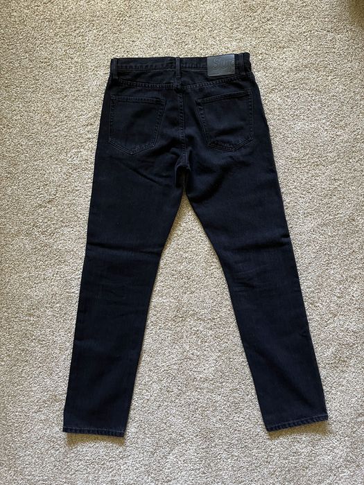 Supreme stone best sale washed slim jeans