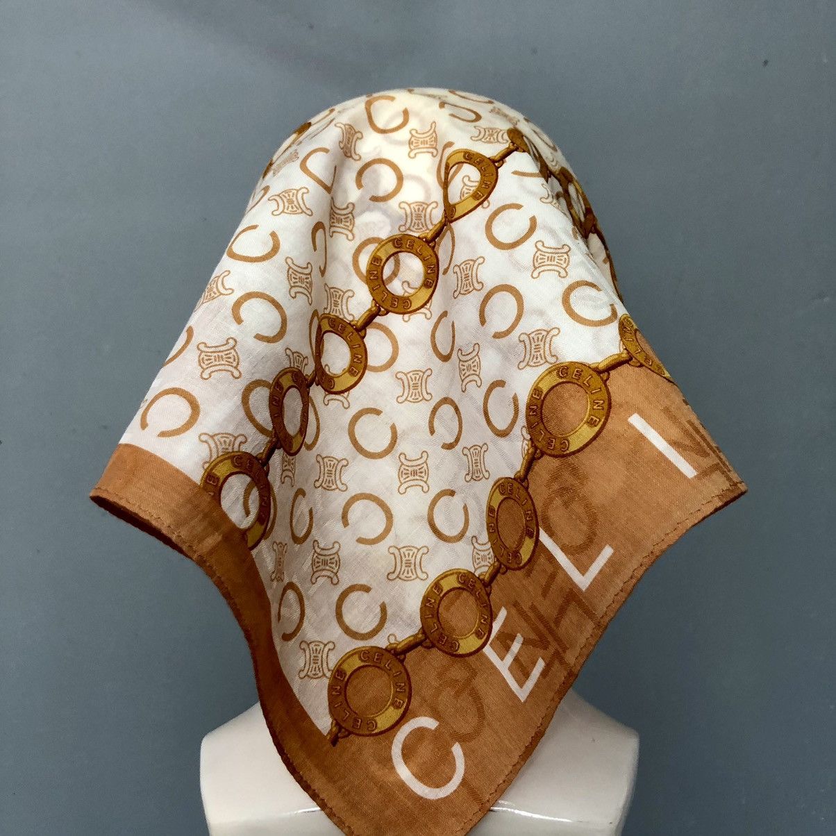 Celine × Vintage Celine Pocket Square | Bandana | Handkerchief Size ONE SIZE - 3 Thumbnail