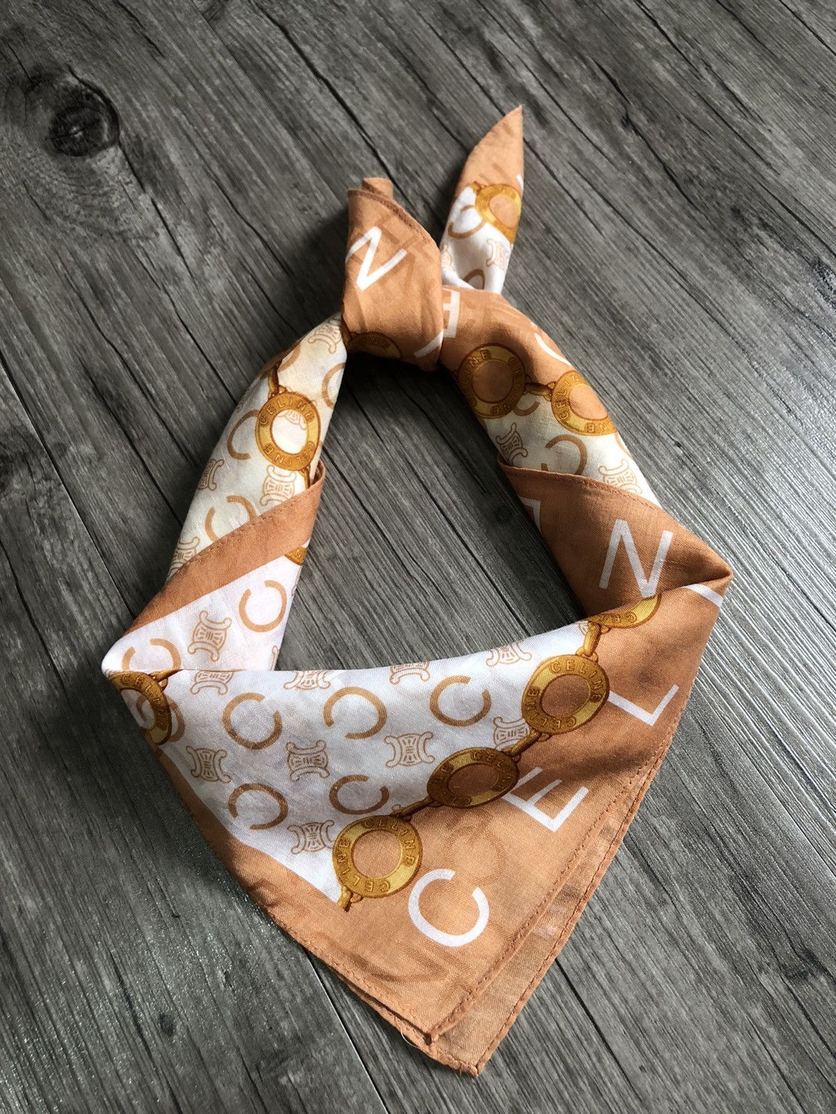 Celine × Vintage Celine Pocket Square | Bandana | Handkerchief Size ONE SIZE - 7 Thumbnail