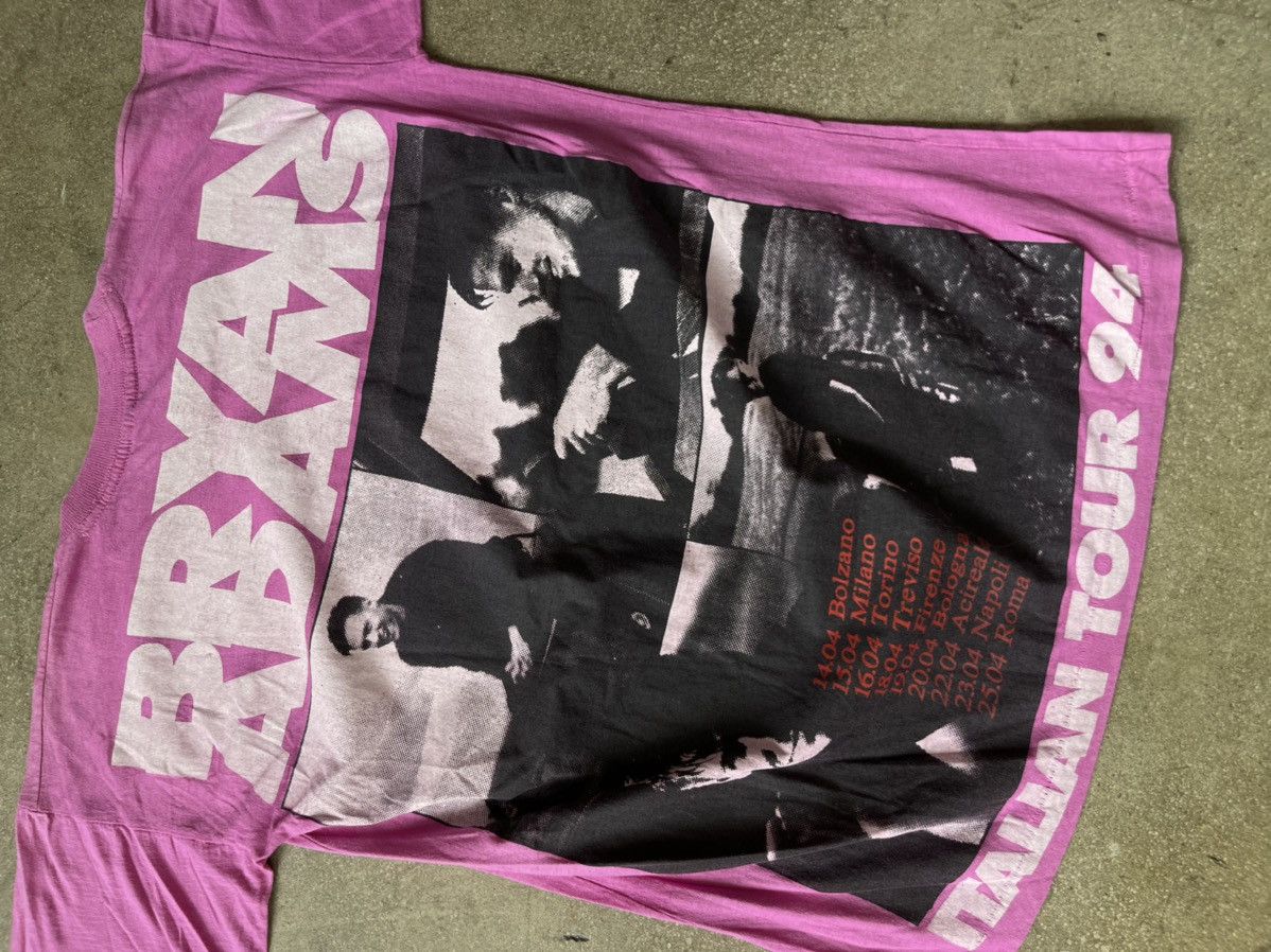 Band Tees 1994 Bryan Adams Italian Tour Tee Size US M / EU 48-50 / 2 - 5 Thumbnail