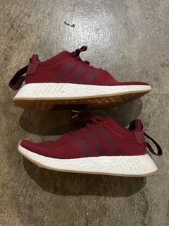 Adidas nmd r2 on sale maroon