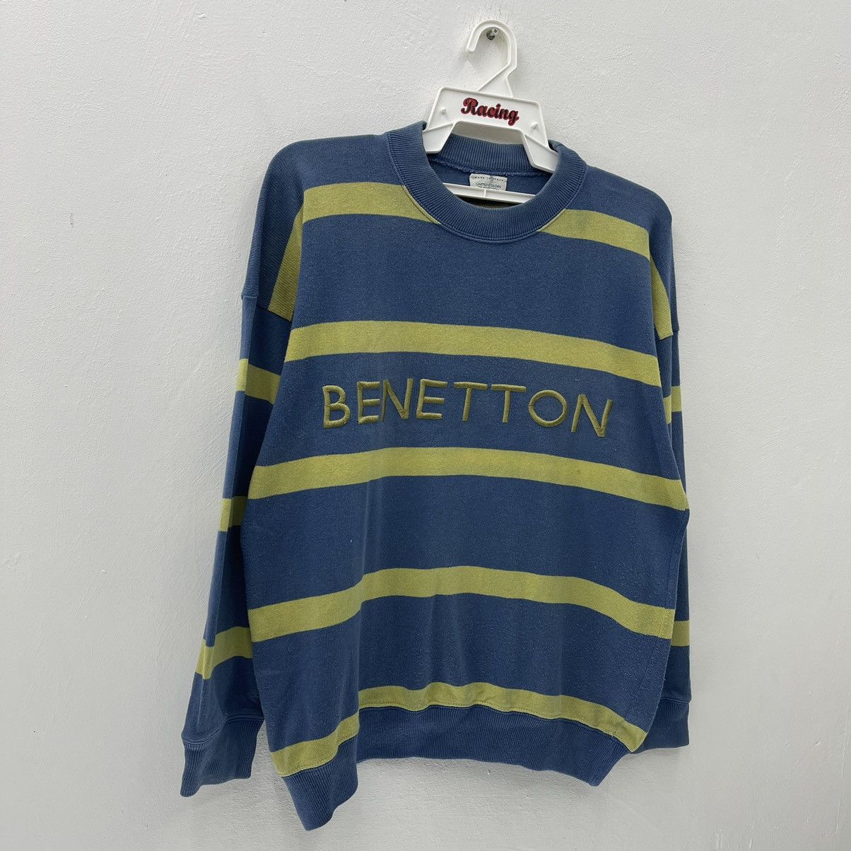 Vintage Vintage Benetton Sweatshirt Embroidery Spellout Logo Size US S / EU 44-46 / 1 - 6 Thumbnail