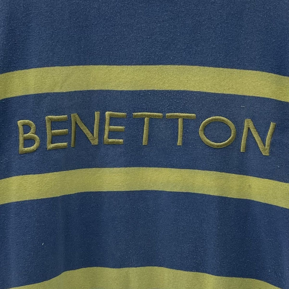 Vintage Vintage Benetton Sweatshirt Embroidery Spellout Logo Size US S / EU 44-46 / 1 - 2 Thumbnail