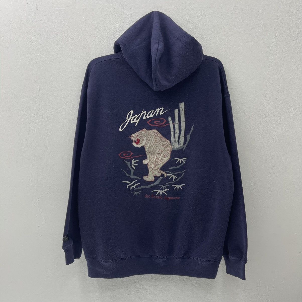 Vintage Vintage Sukajan Hoodie Embroidery Spellout Logo Size US L / EU 52-54 / 3 - 1 Thumbnail