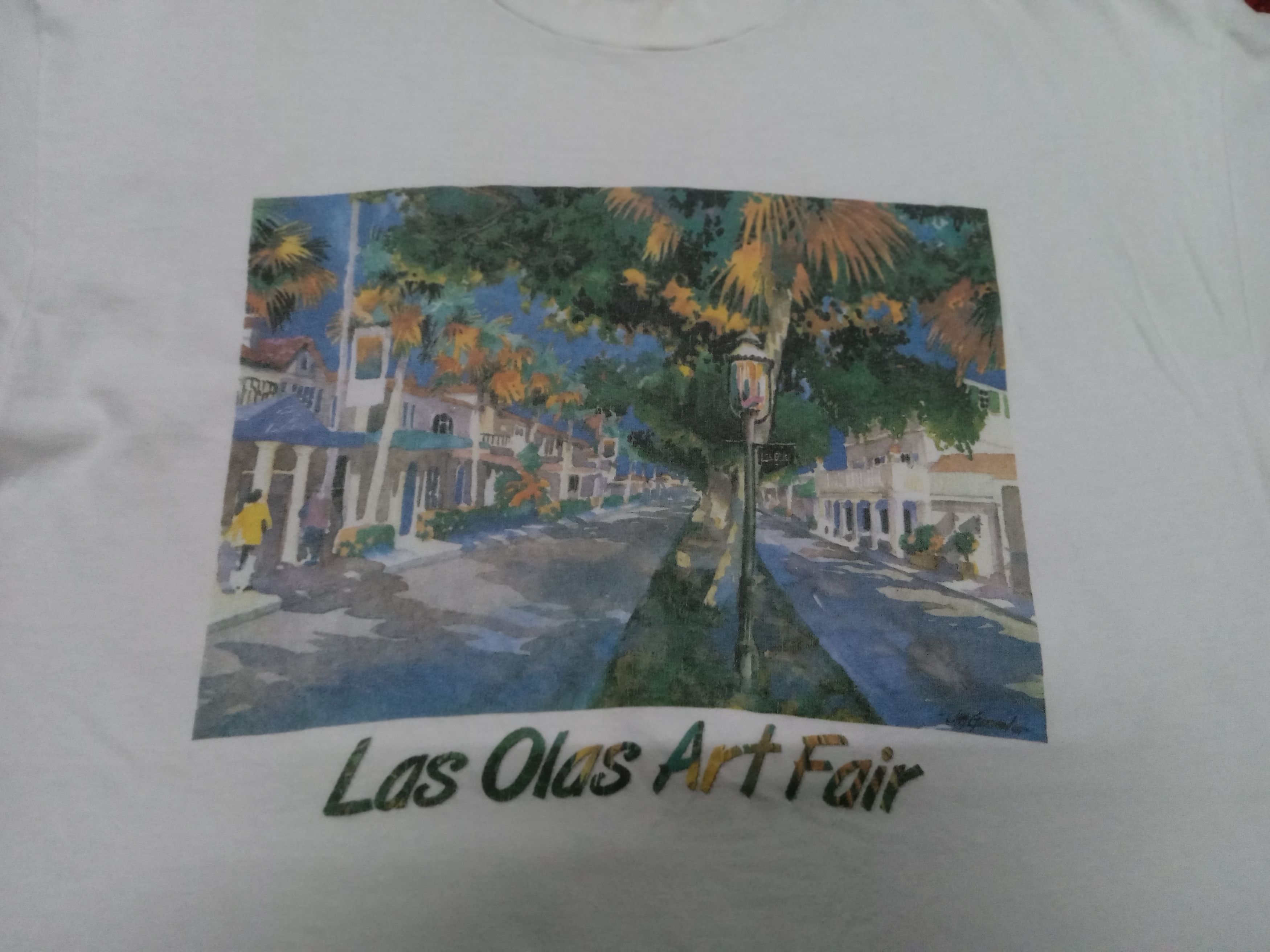 MoMA Vintage 90s Las Olas Art Fair Tee moma Size US L / EU 52-54 / 3 - 2 Thumbnail