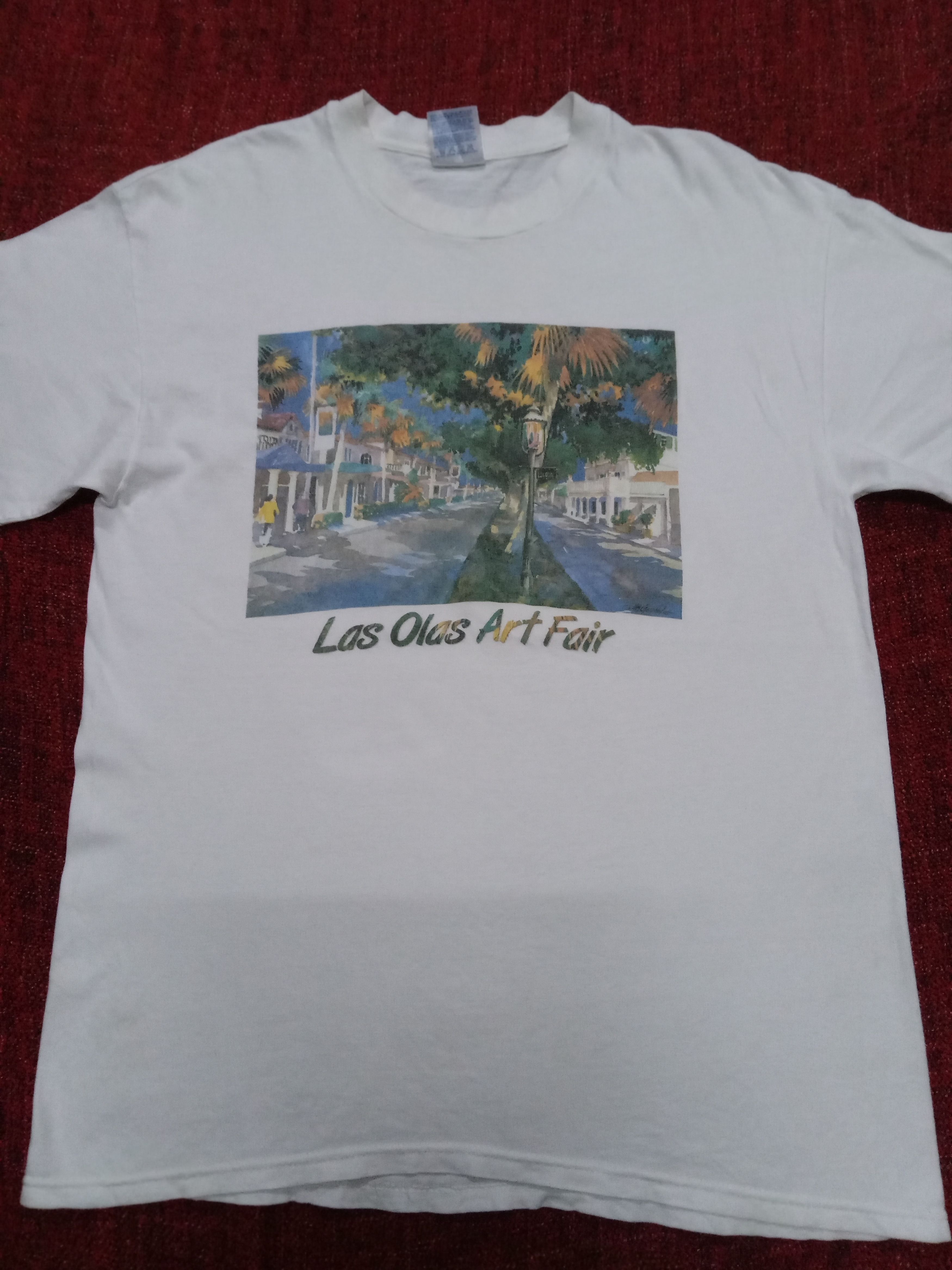 MoMA Vintage 90s Las Olas Art Fair Tee moma Size US L / EU 52-54 / 3 - 3 Thumbnail