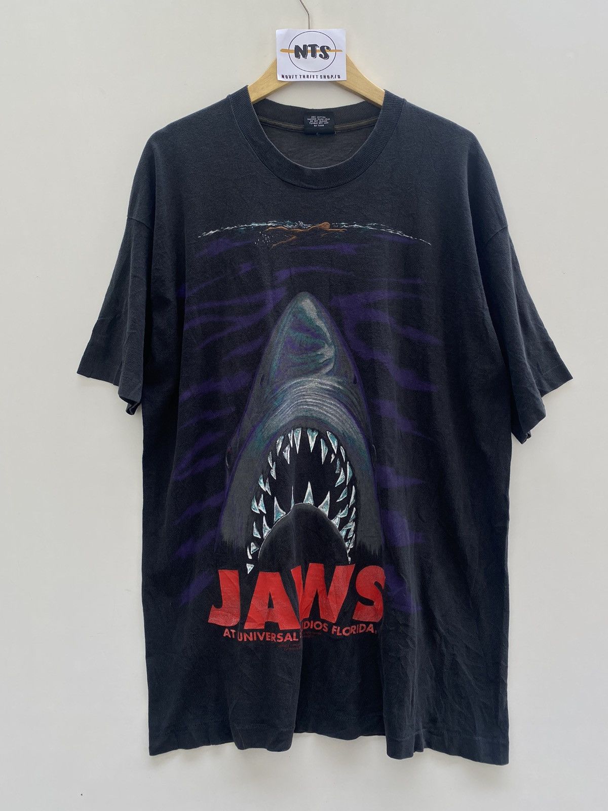 Vintage Vintage Jaws Tshirt | Grailed