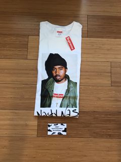 Supreme Nas T Shirt White | Grailed