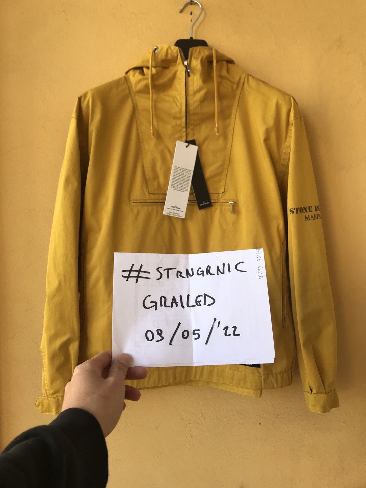 Stone Island Stone Island Raso Gommato Colorato Bio 40th Stone Island Stone Island Raso Gommato Colorato Bio 40th