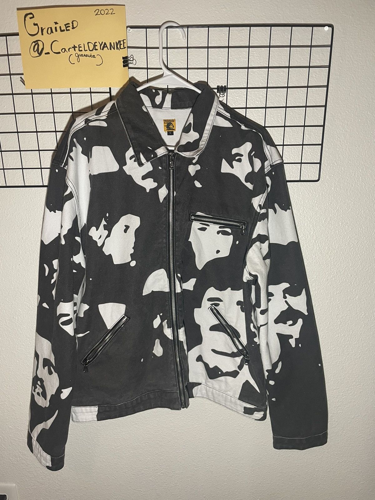 Vintage Seven Thousand Miles East “Faces” Jacket RARE Size L Size US L / EU 52-54 / 3 - 2 Thumbnail