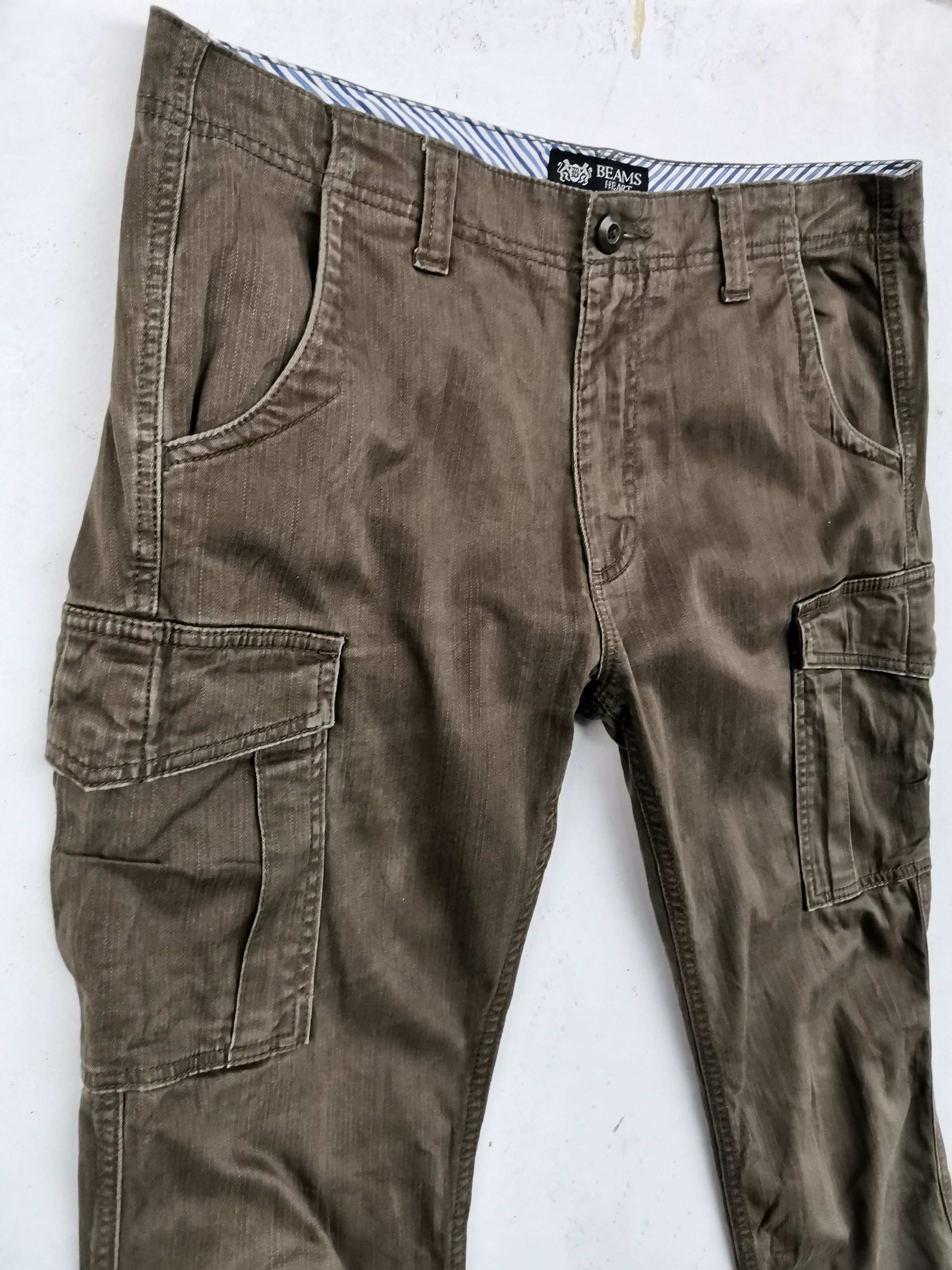 Beams Plus Rare BEAMS Heart Tactical Cargo Multipocket Pants Size US 34 / EU 50 - 9 Thumbnail