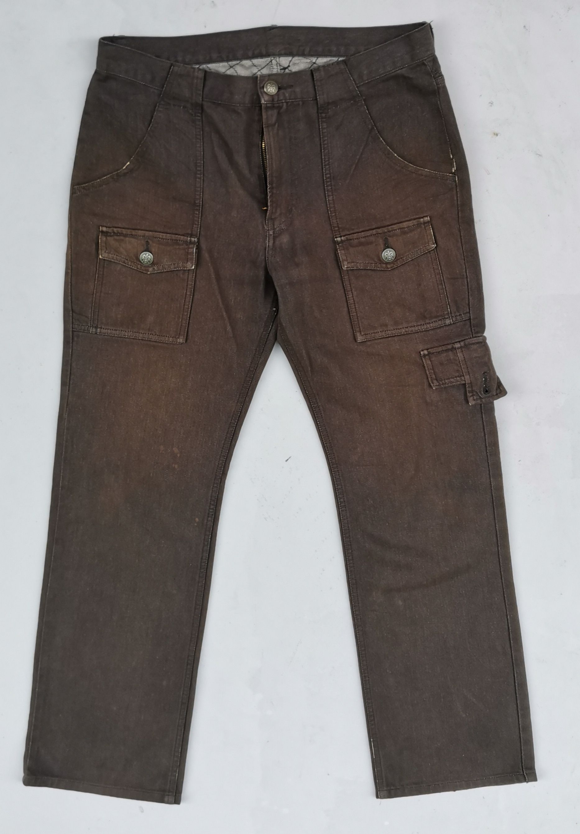 Japanese Brand Rare PPFM Tactical Cargo Multipocket Pants Size US 32 / EU 48 - 1 Thumbnail