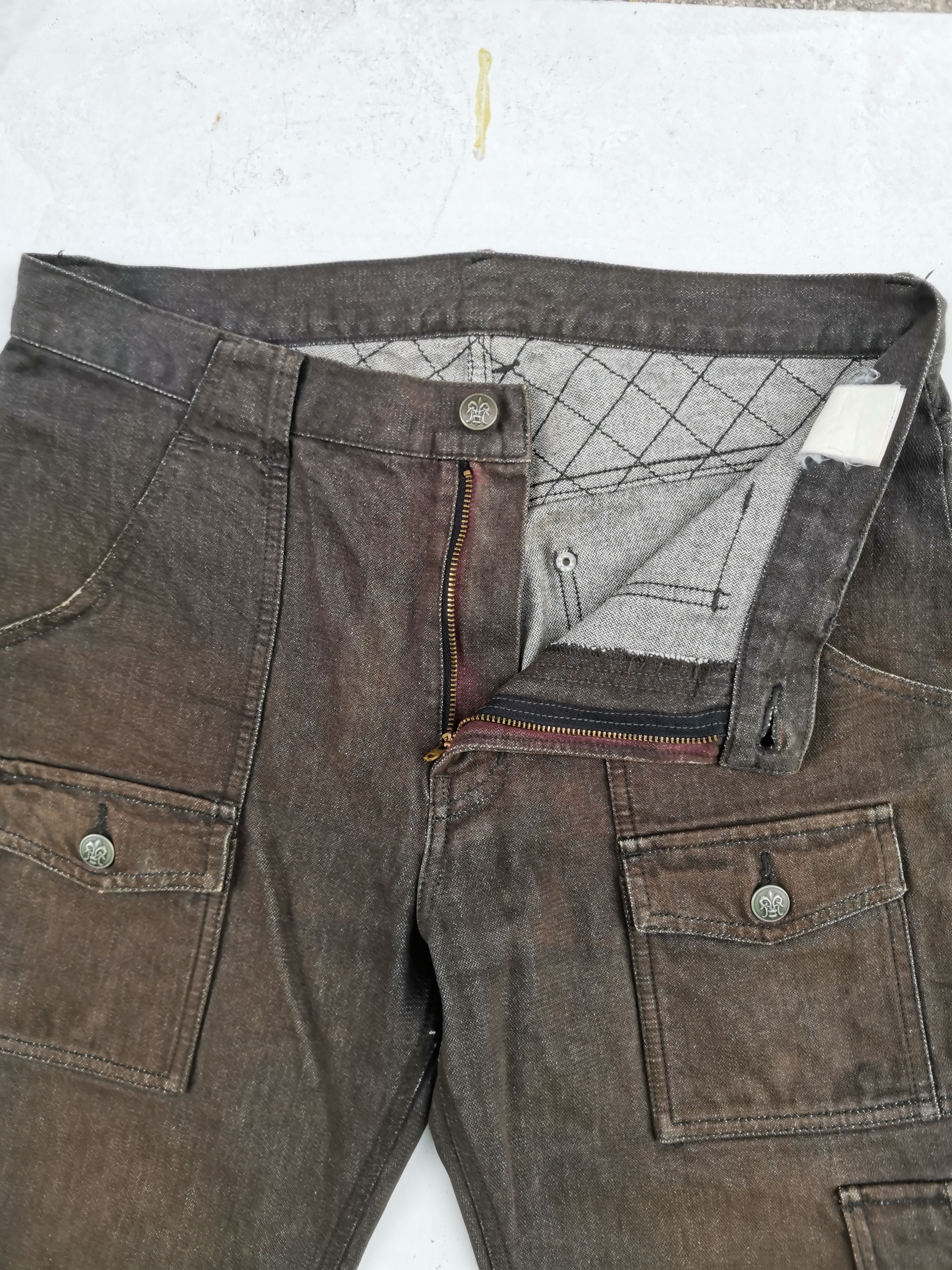 Japanese Brand Rare PPFM Tactical Cargo Multipocket Pants Size US 32 / EU 48 - 5 Thumbnail