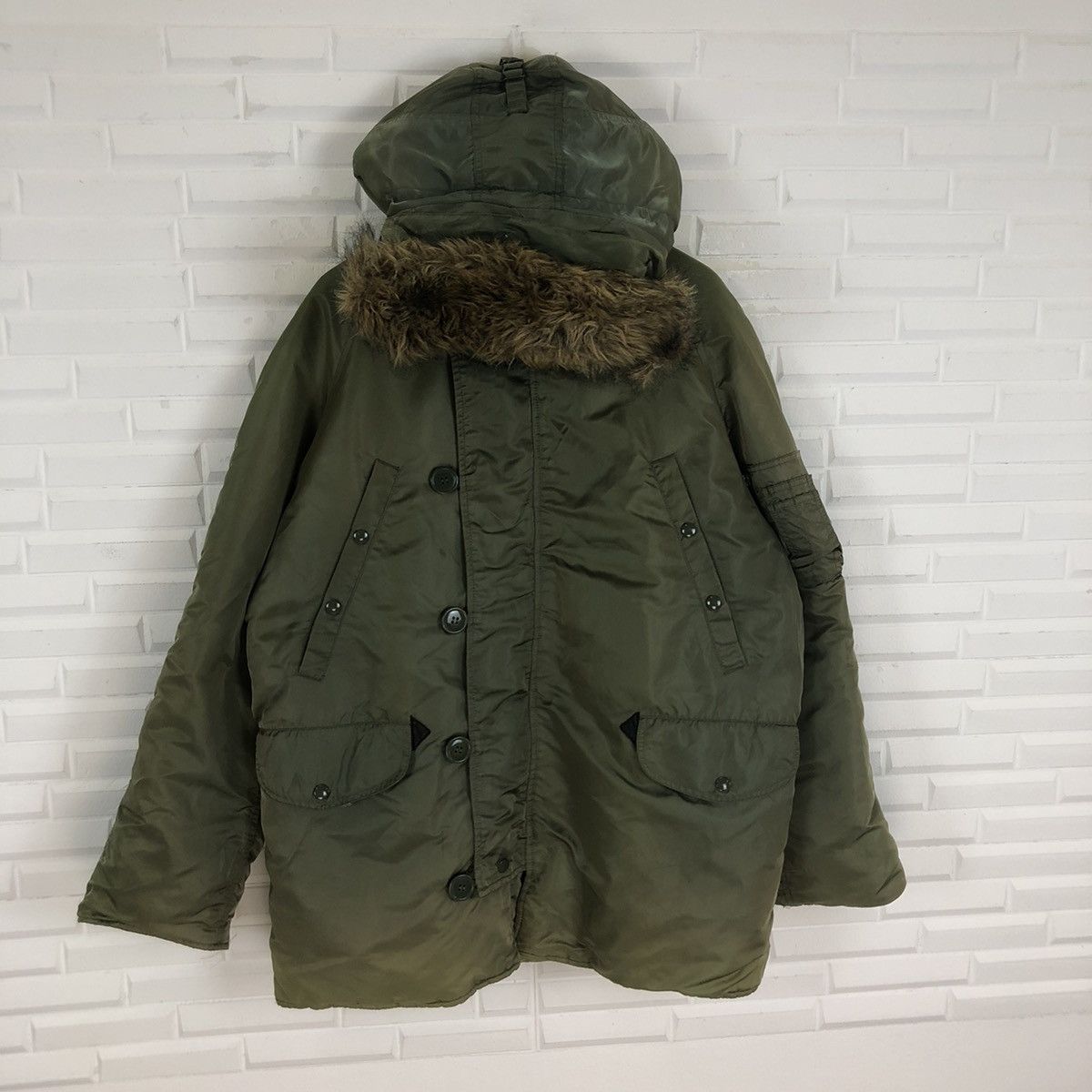 Alpha Industries ALPHA INDUSTRIES INC HOODIE JACKET Size US XL / EU 56 / 4 - 4 Thumbnail