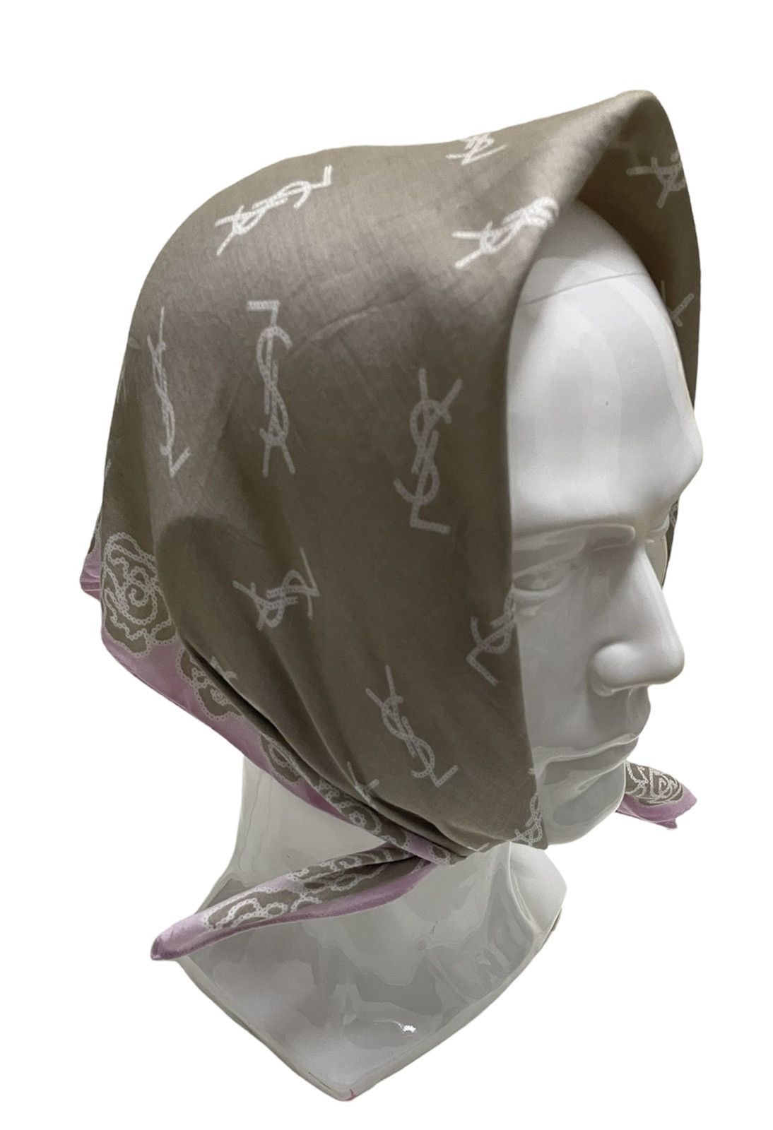 YSL HANDKERCHIEFS POCKETSQUARE BANDANA