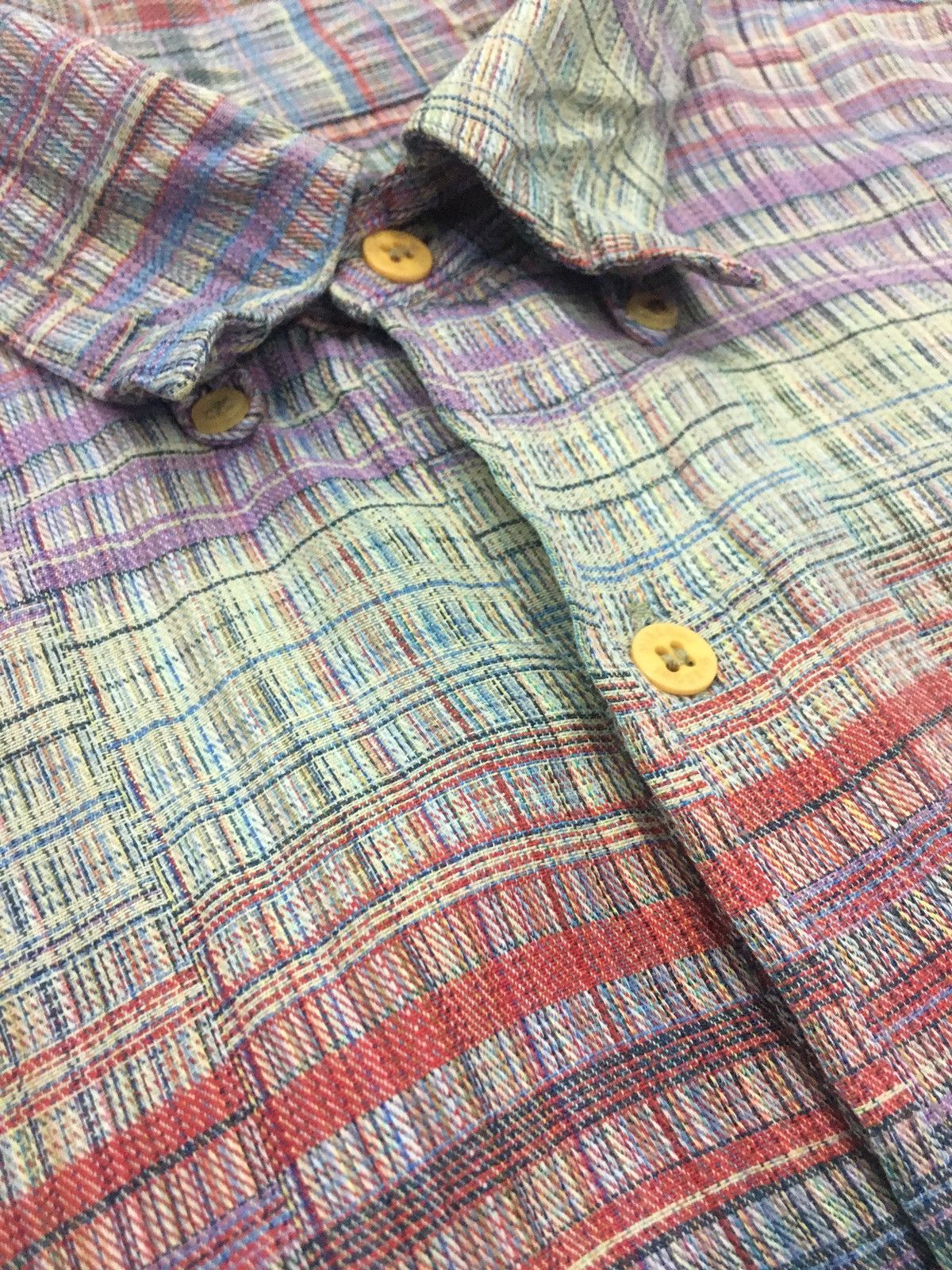Missoni Vintage Missoni Button Up Shirt Size US L / EU 52-54 / 3 - 8 Thumbnail