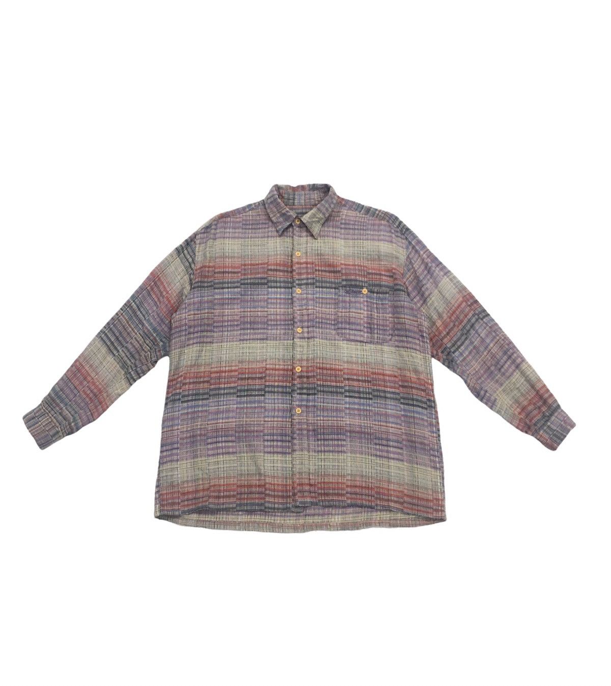 Missoni Vintage Missoni Button Up Shirt Size US L / EU 52-54 / 3 - 1 Thumbnail