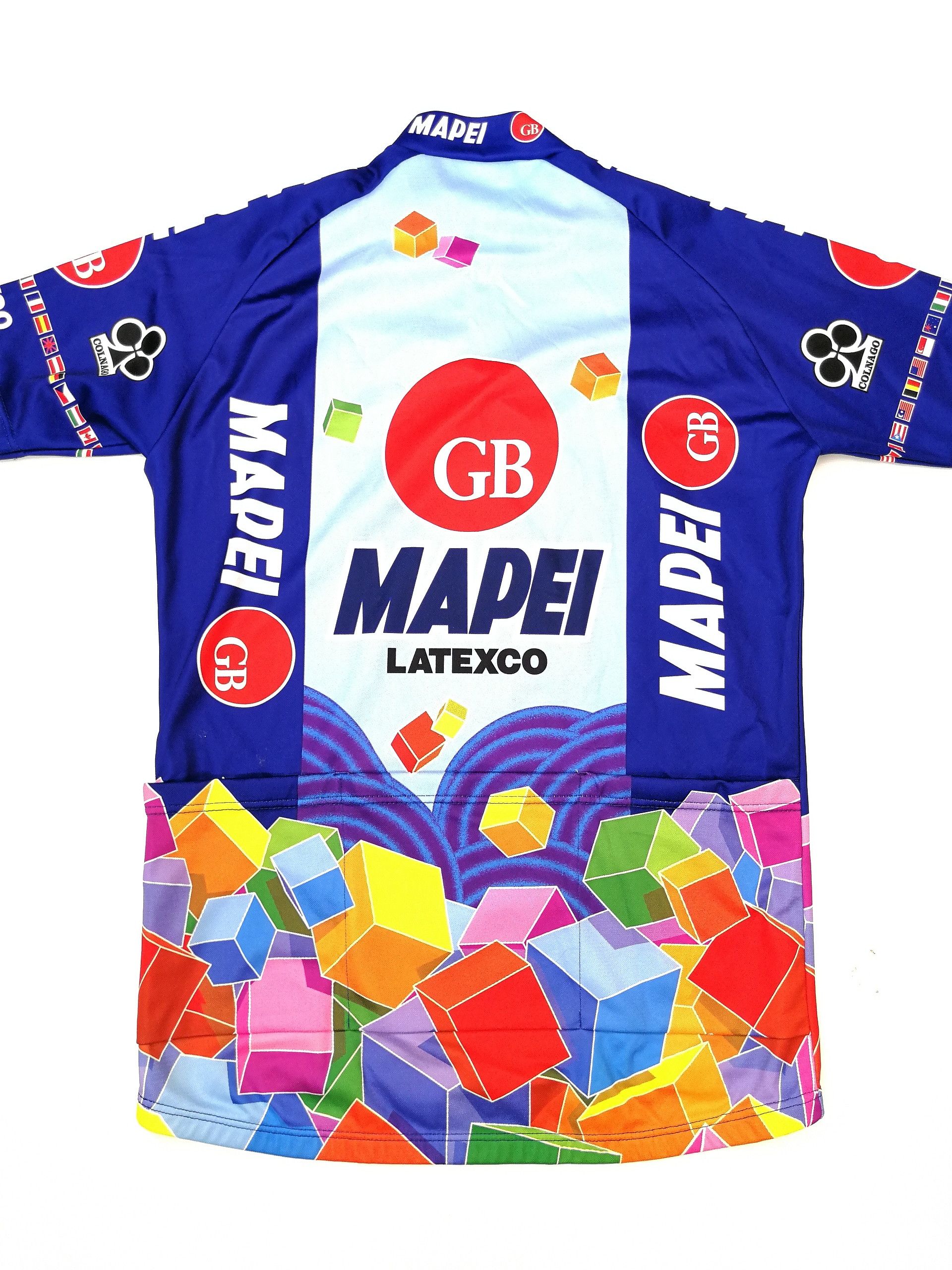 Vintage Vintage Sportfull Mapei Cycling Jersey UCI 1996 Size US M / EU 48-50 / 2 - 11 Thumbnail
