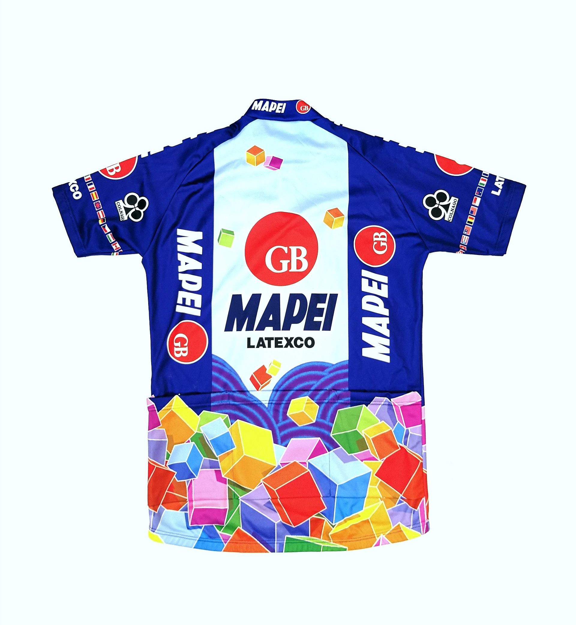 Vintage Vintage Sportfull Mapei Cycling Jersey UCI 1996 Size US M / EU 48-50 / 2 - 8 Thumbnail