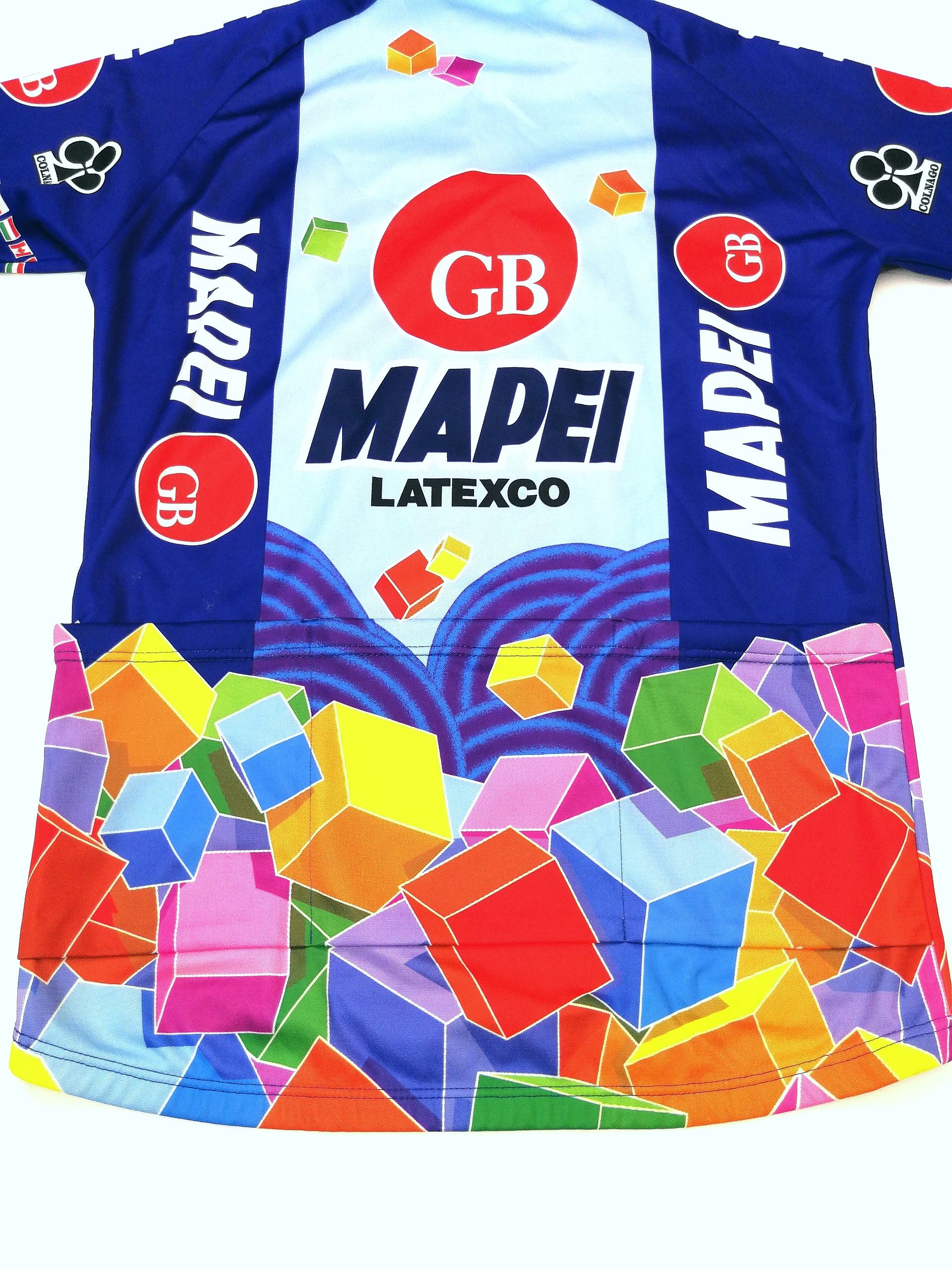 Vintage Vintage Sportfull Mapei Cycling Jersey UCI 1996 Size US M / EU 48-50 / 2 - 10 Thumbnail