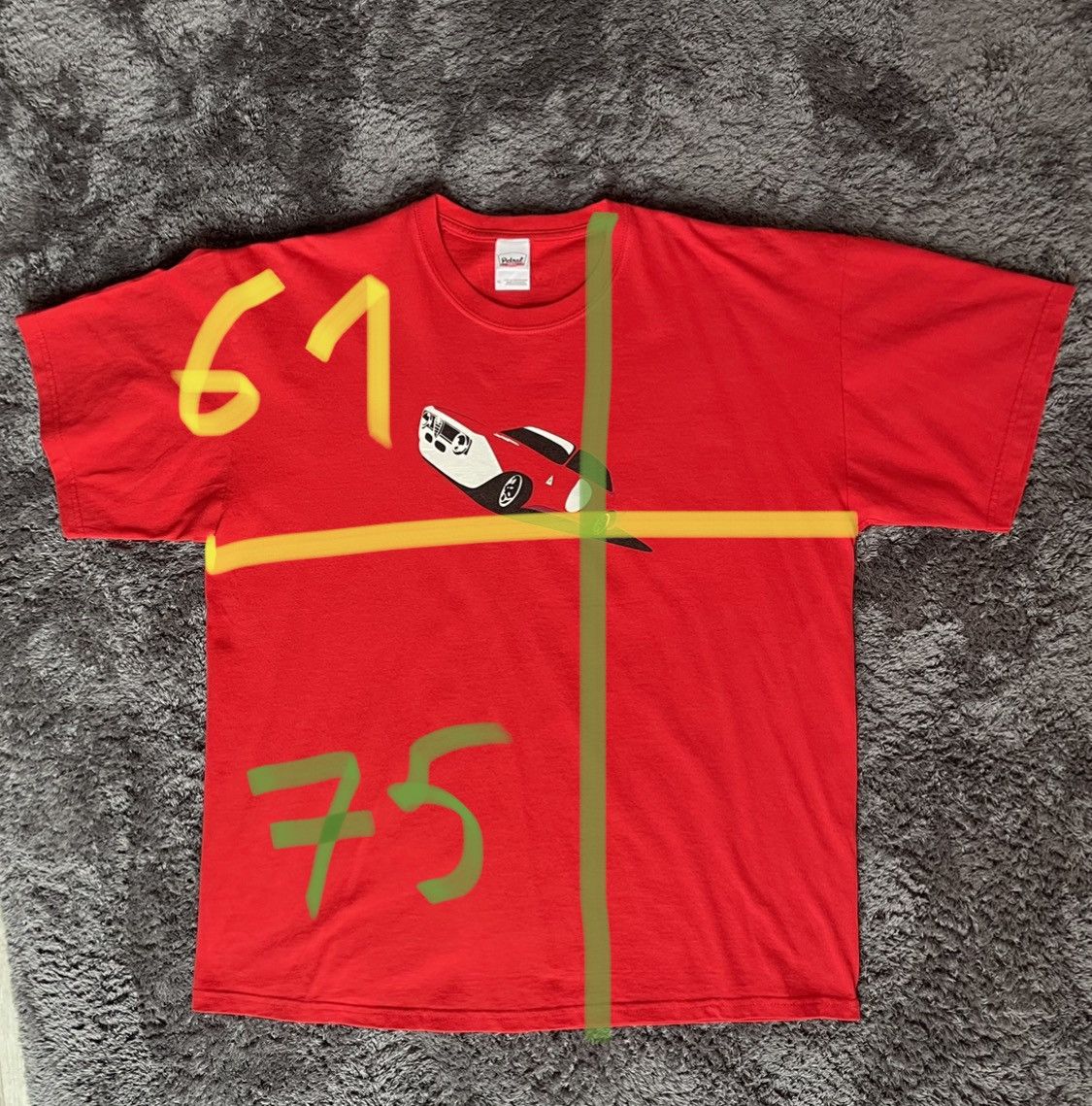 Vintage 💥RARE💥Vintage Alfa Romeo GTA T-Shirt Comics Boxy Fit Size US XL / EU 56 / 4 - 6 Thumbnail
