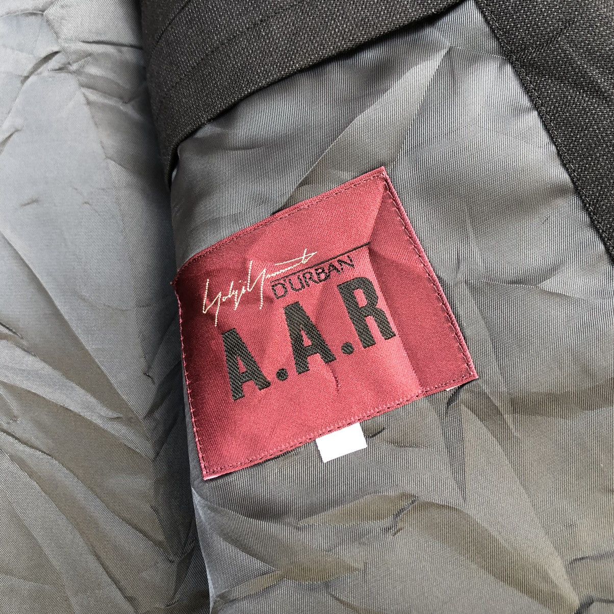 Japanese Brand × Yohji Yamamoto Yohji Yamamoto A.A.R D’urban Classic Blazer Jacket Size 38S - 10 Thumbnail