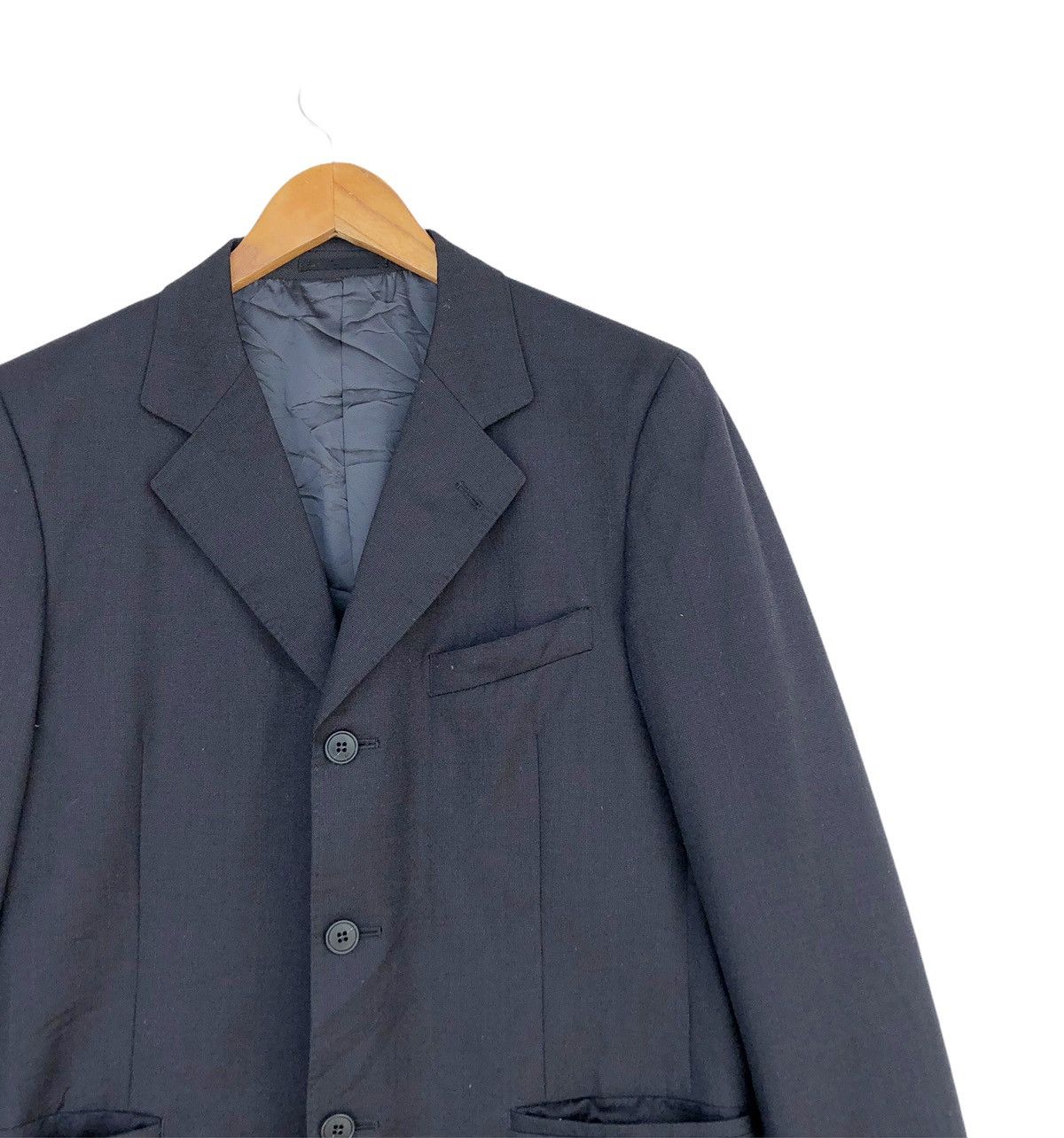 Japanese Brand × Yohji Yamamoto Yohji Yamamoto A.A.R D’urban Classic Blazer Jacket Size 38S - 7 Thumbnail