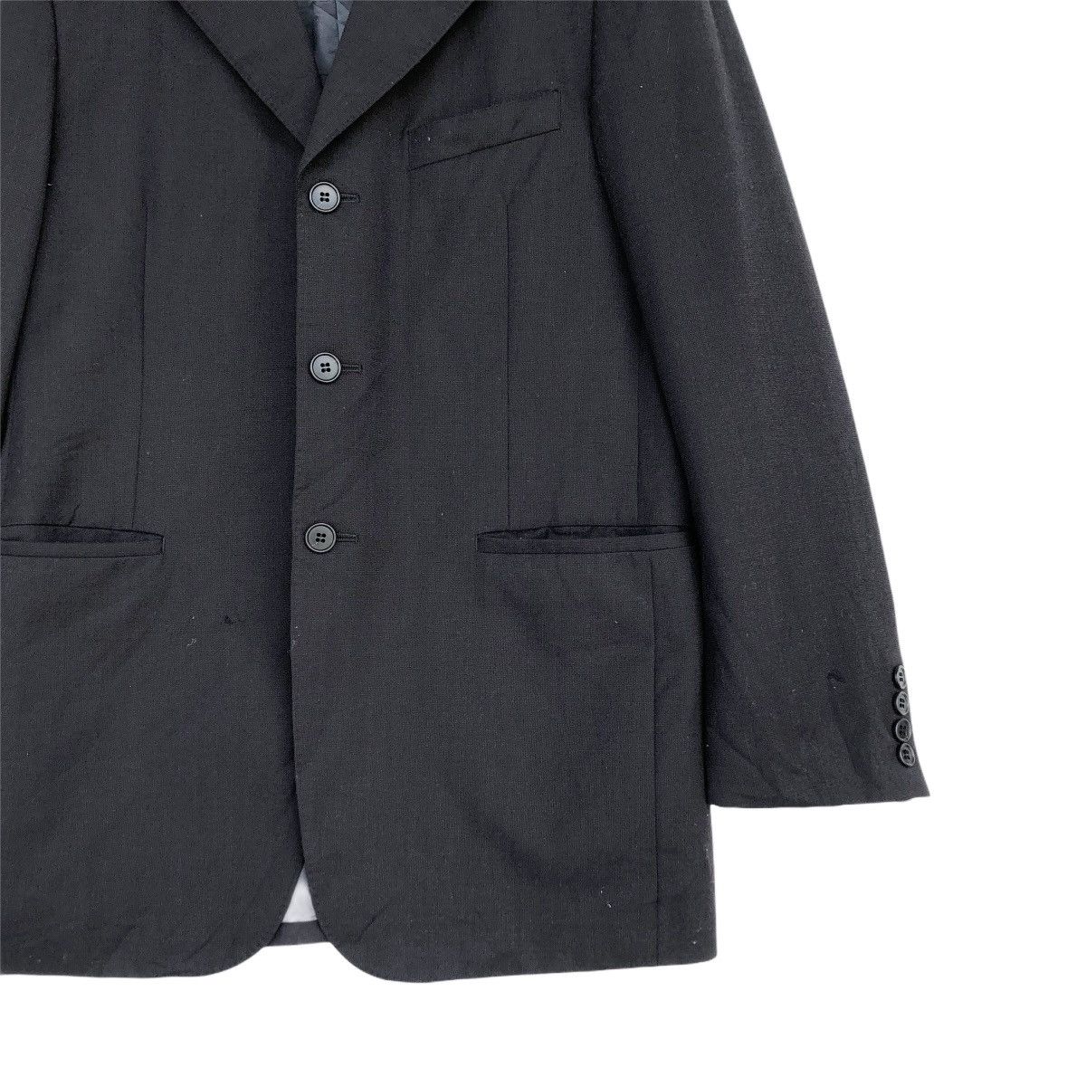 Japanese Brand × Yohji Yamamoto Yohji Yamamoto A.A.R D’urban Classic Blazer Jacket Size 38S - 6 Thumbnail
